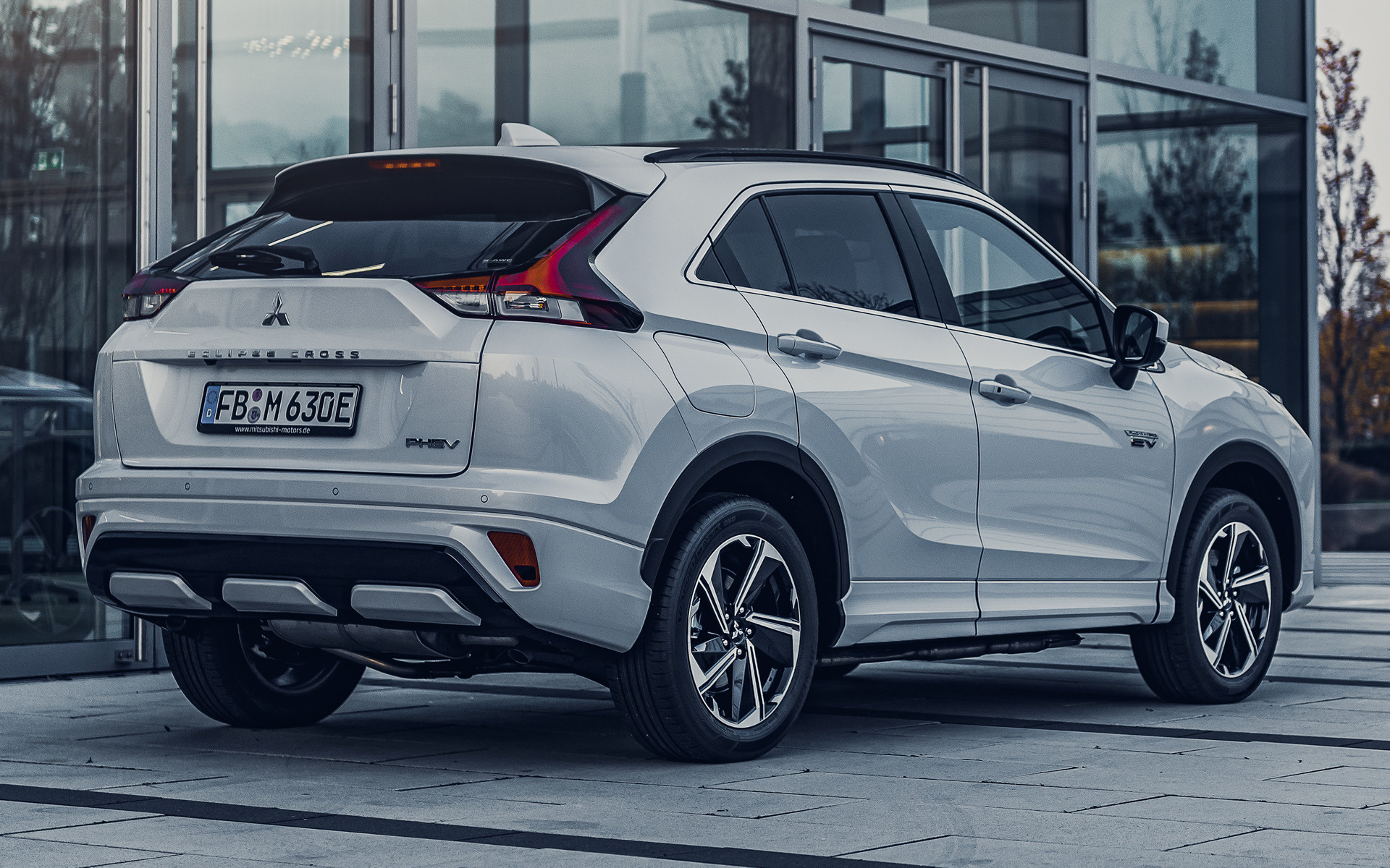 Mitsubishi Eclipse Cross, PHEV powertrain, Sleek aesthetics, Futuristic features, 1920x1200 HD Desktop