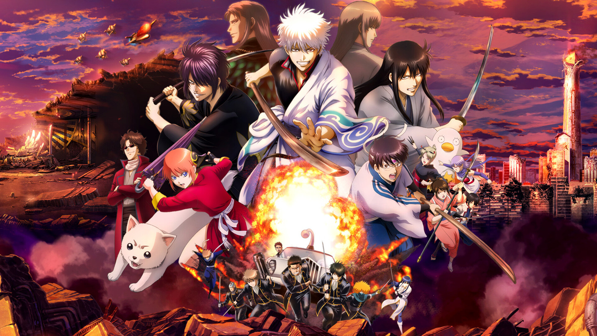 Gintama, The Final Movie, Fanart, Epic conclusion, 1920x1080 Full HD Desktop