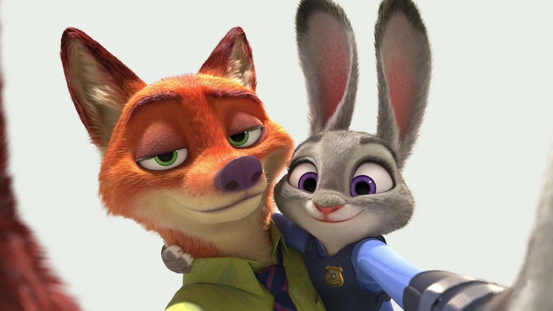 Nick and Judy, Zootopia Wallpaper, 1920x1080 Full HD Desktop