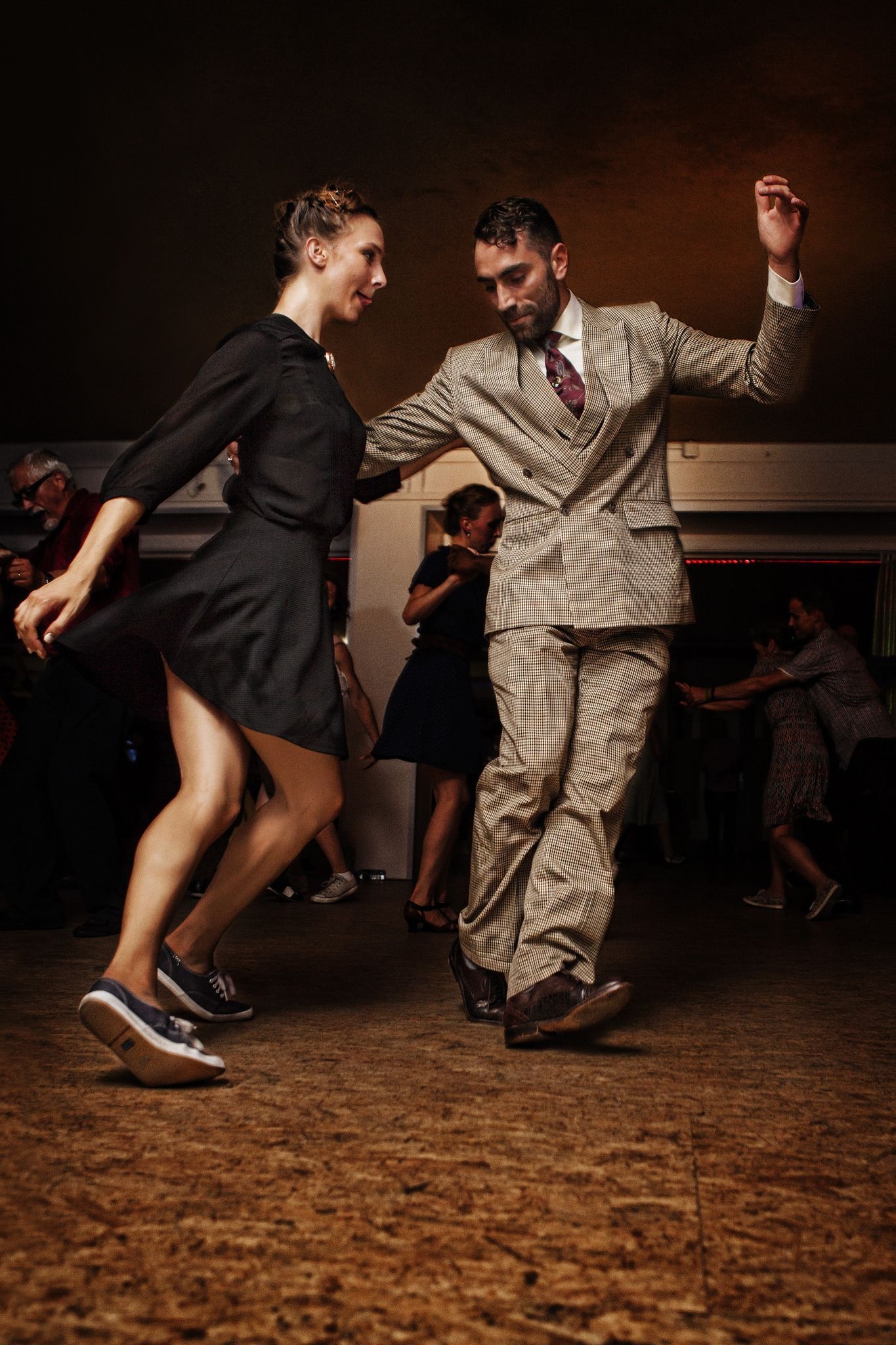 Annie Trudeau and Max Pitruzzella, Swing Dance Wallpaper, 1370x2050 HD Phone