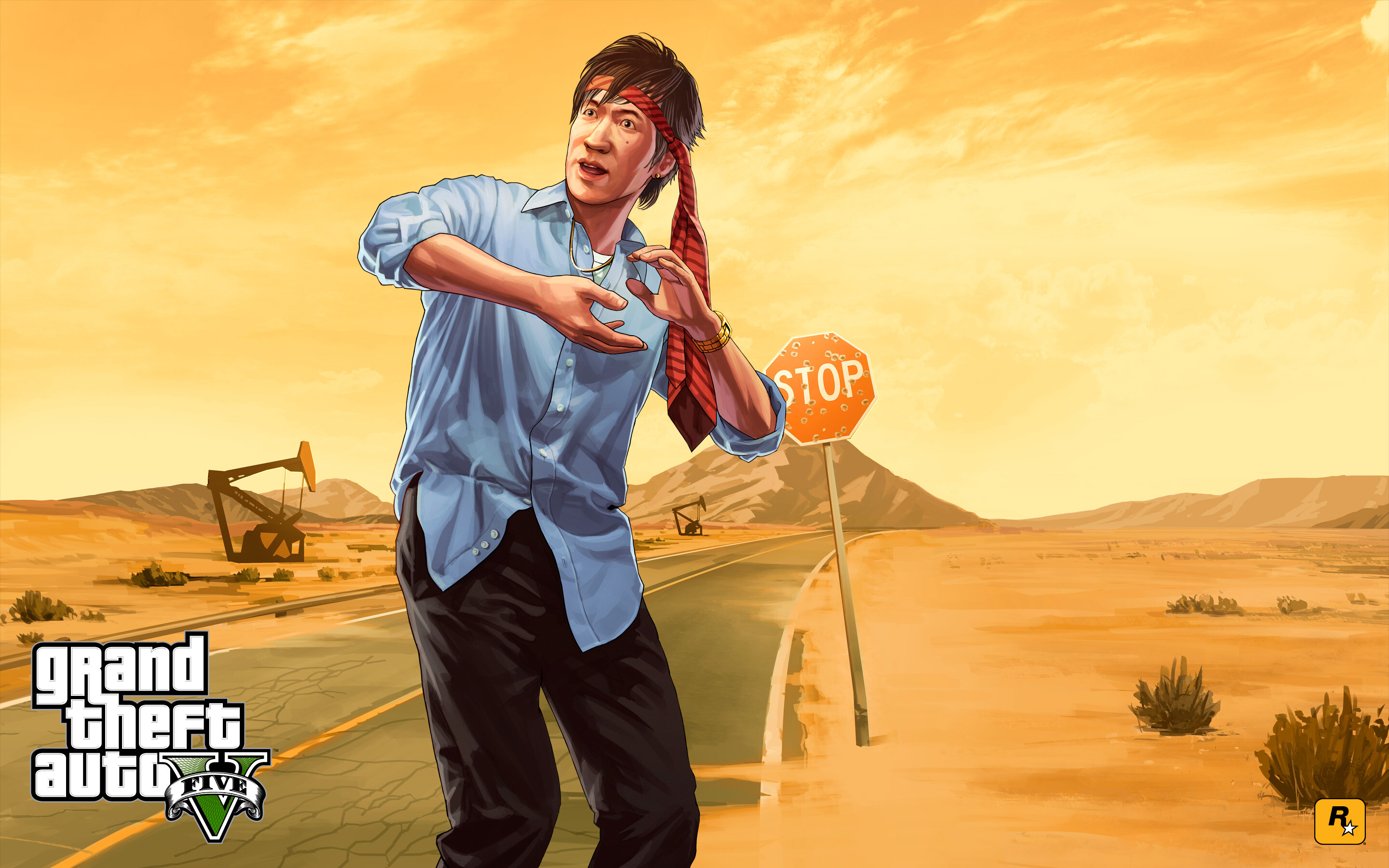 Cheng, Grand Theft Auto 5 Wallpaper, 2880x1800 HD Desktop