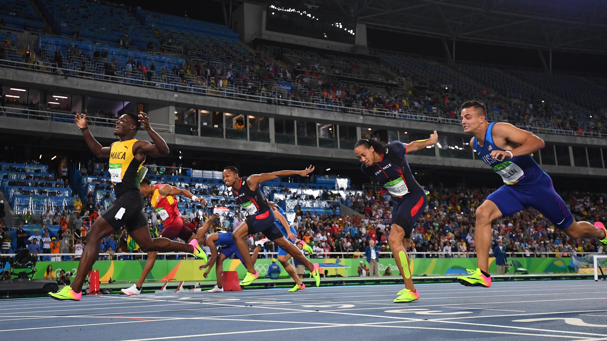 Rio 2016 Olympics, Omar McLeod Wallpaper, 2560x1440 HD Desktop
