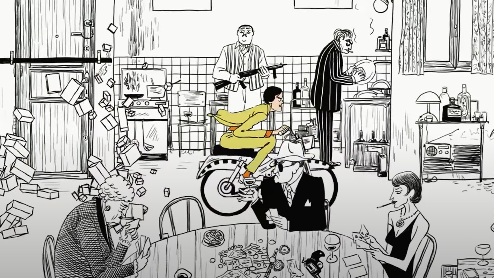 The French Dispatch, Animated Music Video, Wes Anderson, Geektyrant, 1920x1080 Full HD Desktop