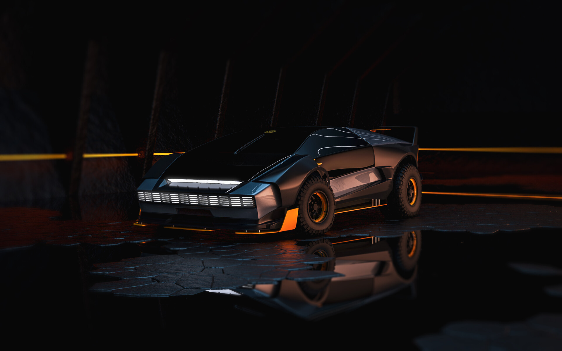 ArtStation Project, Lancia Stratos Wallpaper, 1920x1200 HD Desktop