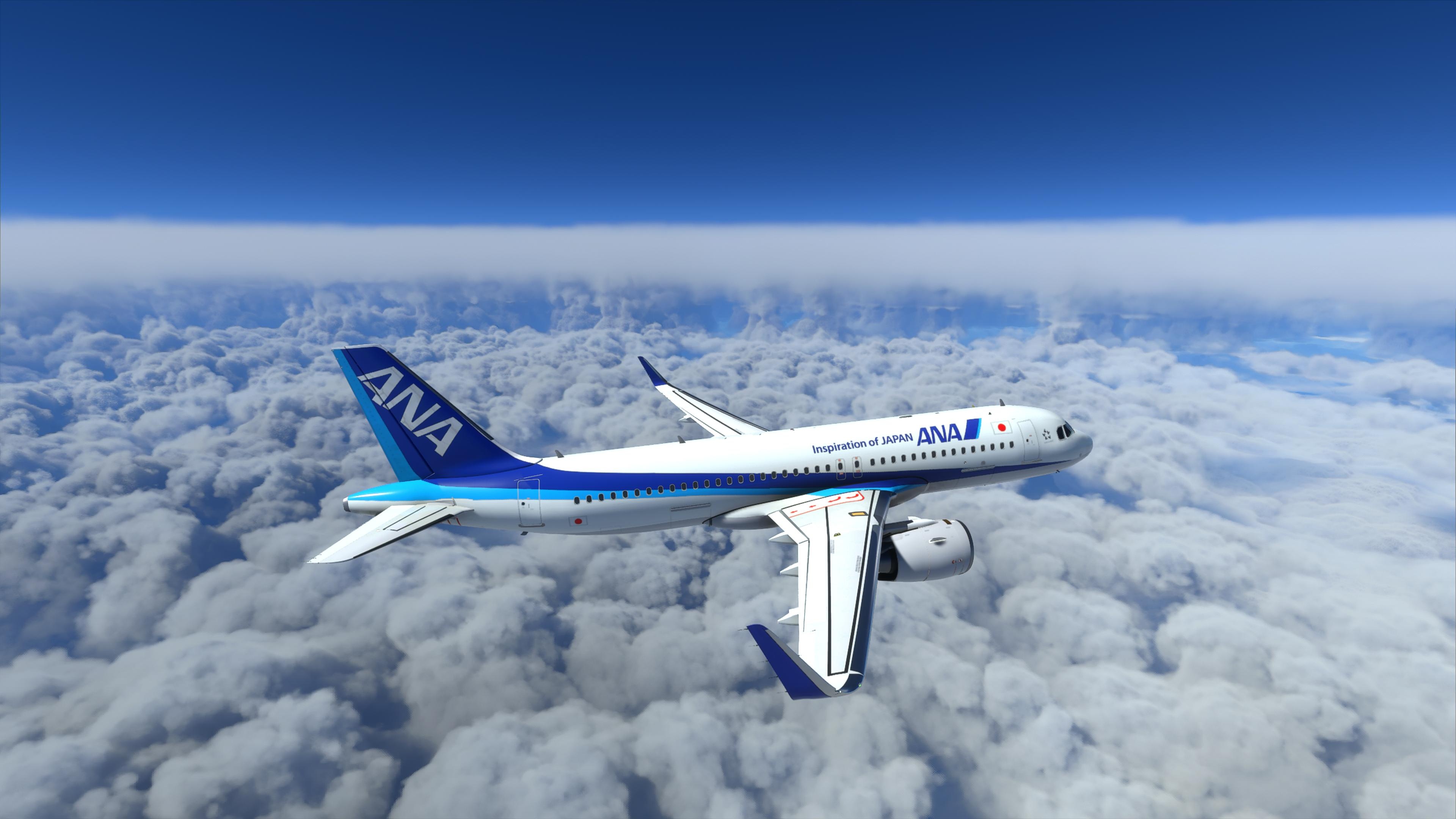 All Nippon Airways, hurricanes, rmicrosoftflightsim, 3840x2160 4K Desktop