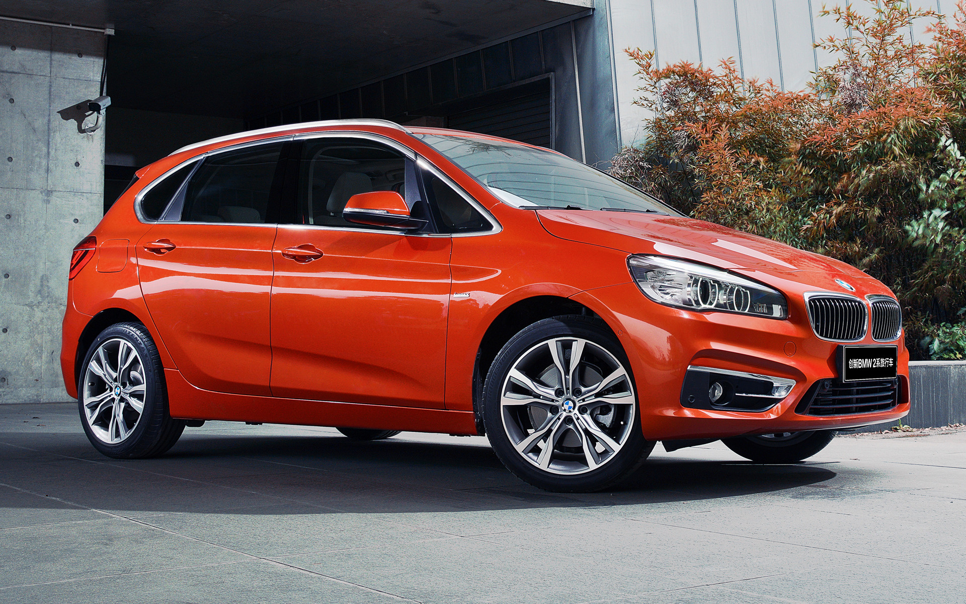 BMW 2 Series, 2016, Active Tourer, Car Pixel, Auto, 1920x1200 HD Desktop