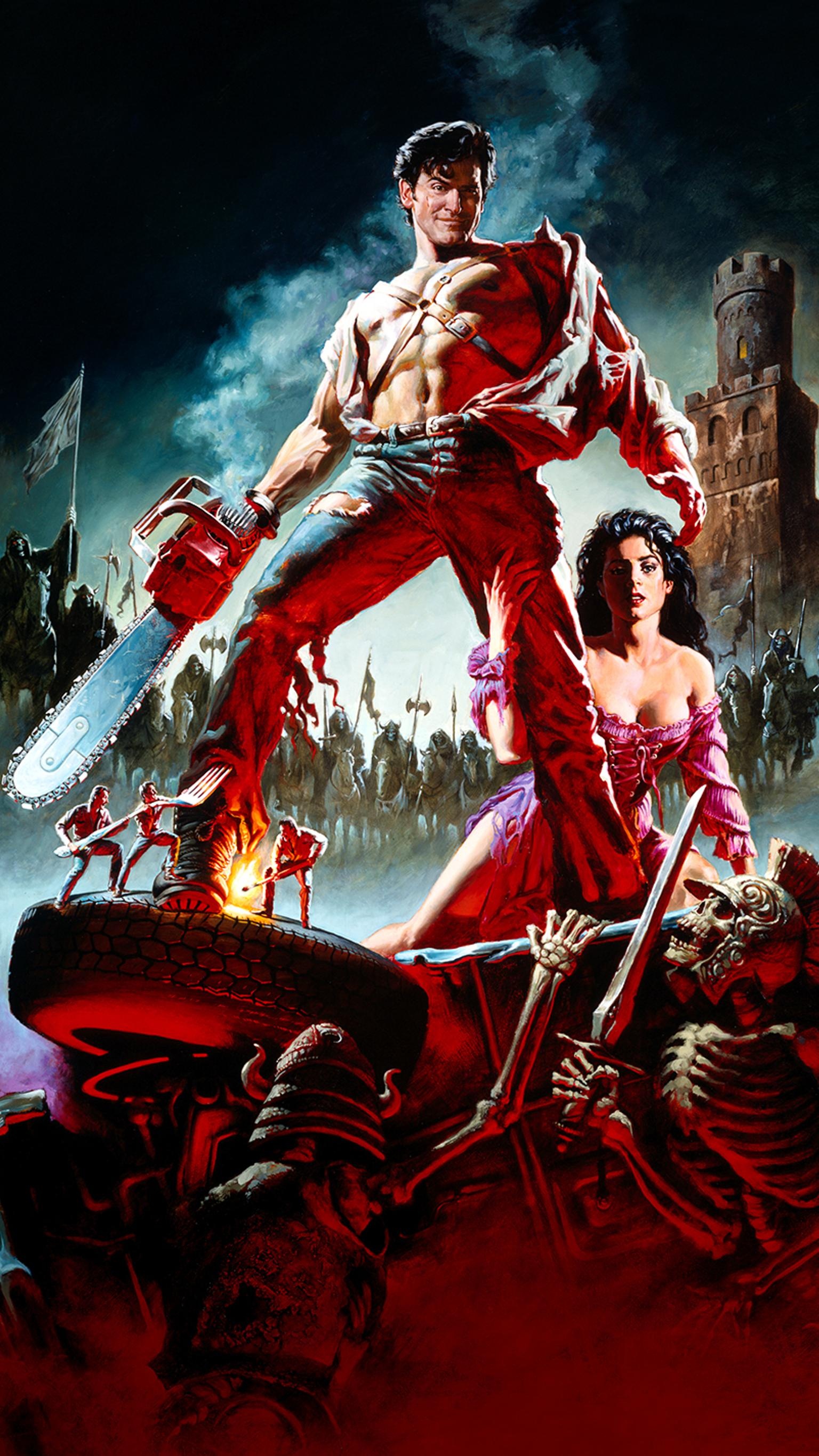 Sam Raimi films, Army of Darkness wallpapers, 1540x2740 HD Phone