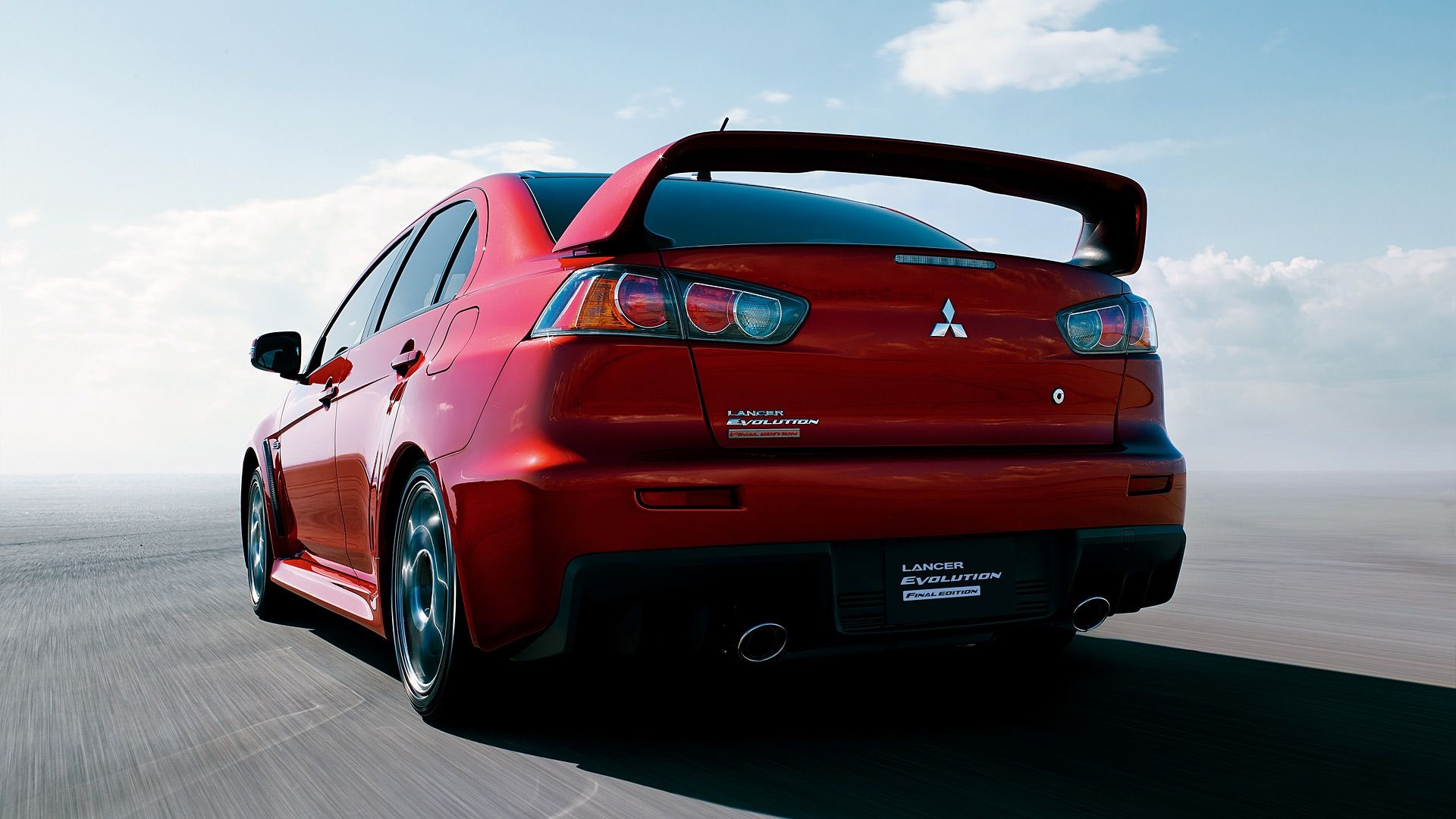 Mitsubishi Lancer, High-performance evolution, Dynamic speed, Evolution X version, 1920x1080 Full HD Desktop