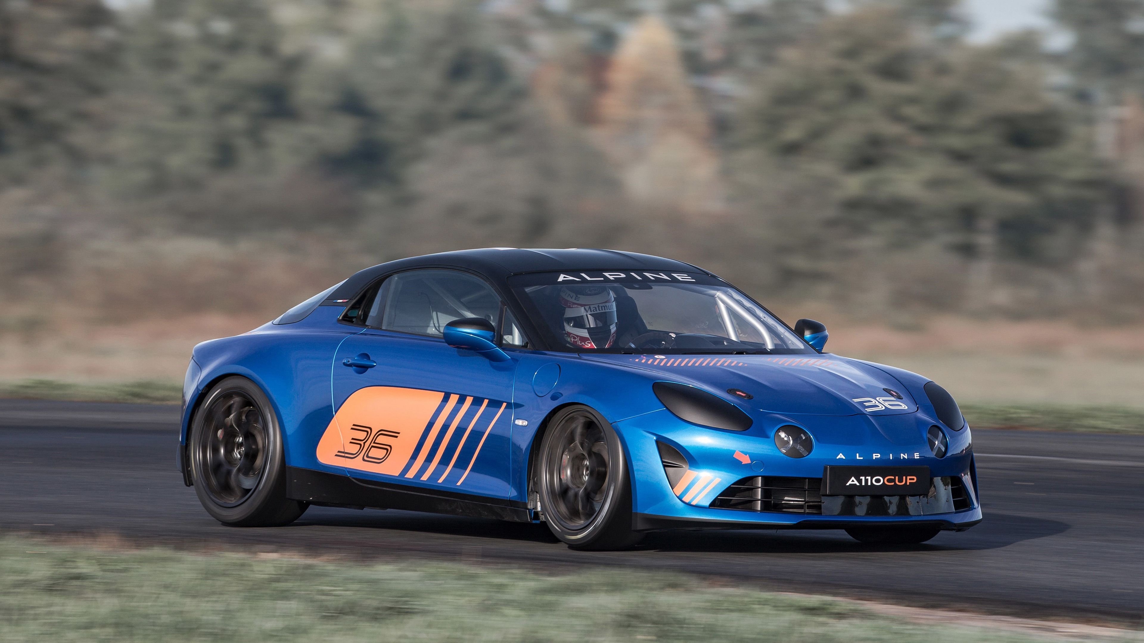 Cup 2017, Alpine A110 Wallpaper, 3840x2160 4K Desktop