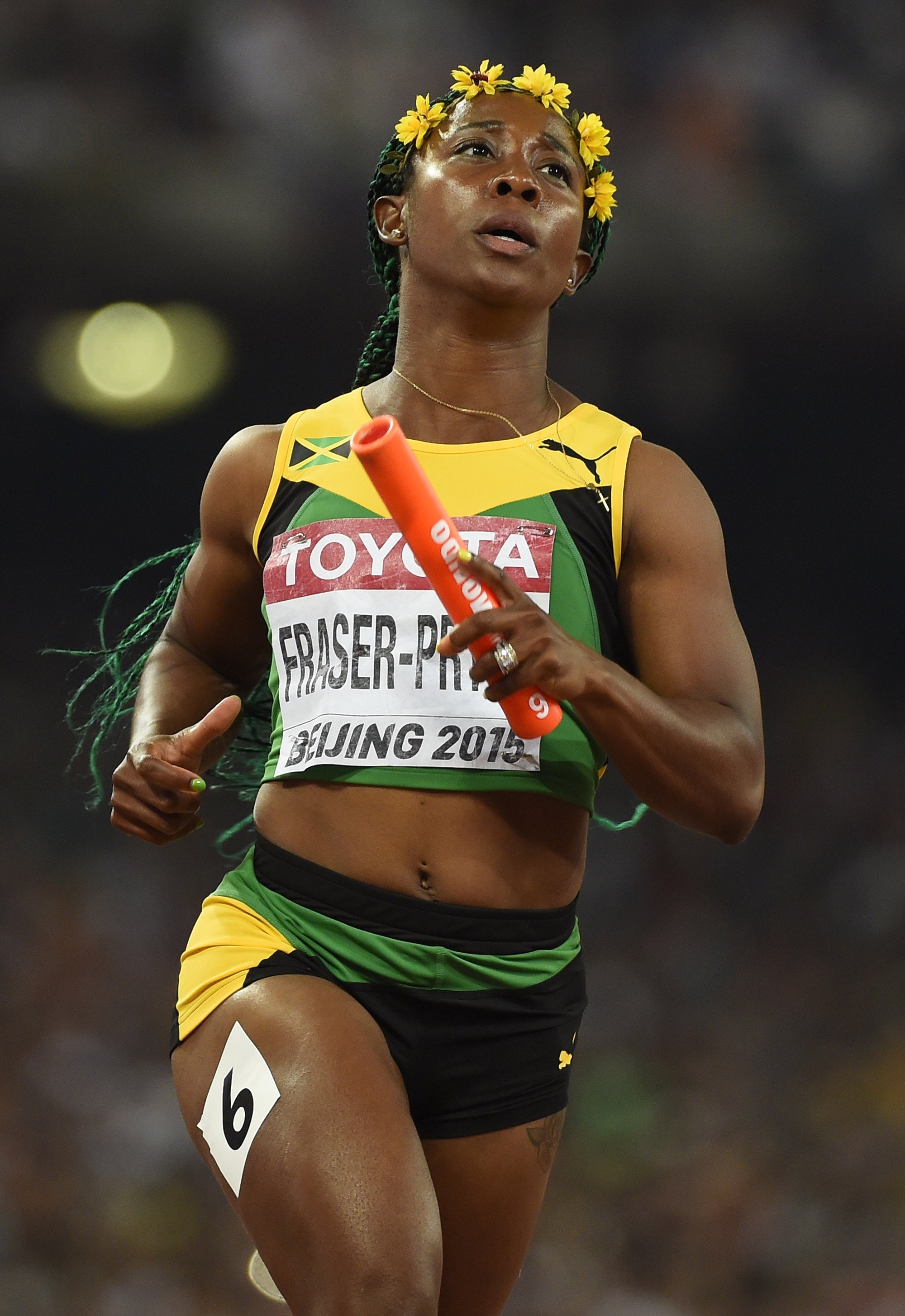 Beijing 2015, Shelly-Ann Fraser-Pryce Wallpaper, 2000x2910 HD Phone