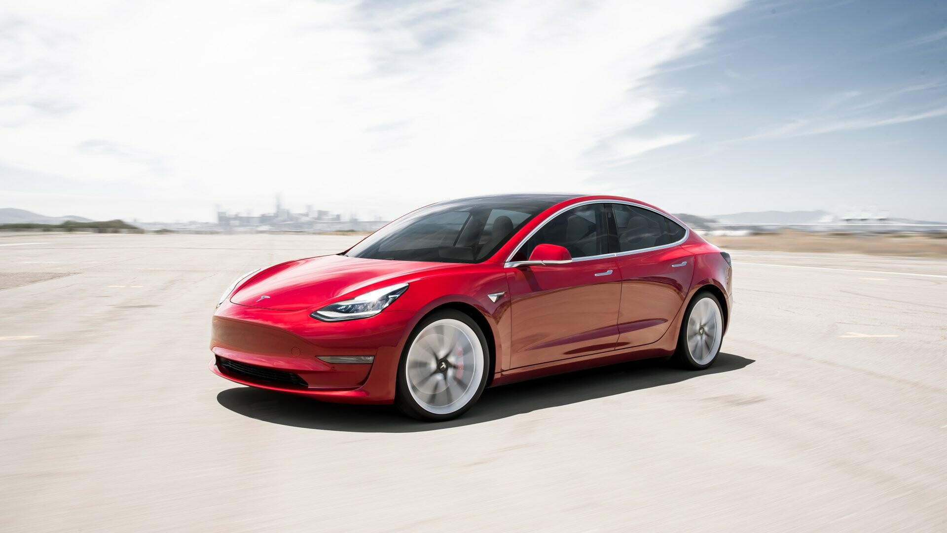 Tesla Model Y, Sleek and sporty, High-performance electric, Luxury car experience, 1920x1080 Full HD Desktop