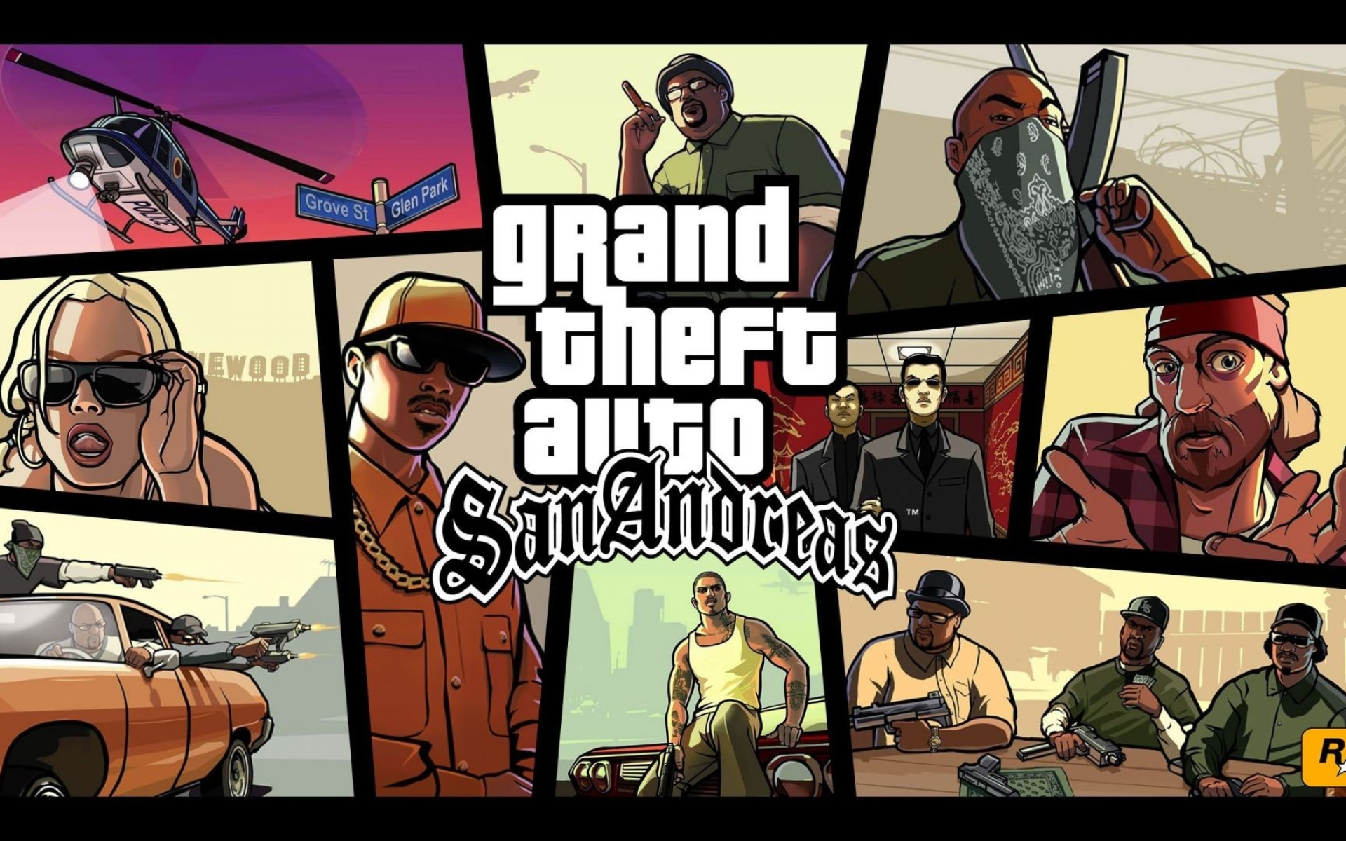 GTA: San Andreas, Orchestral cover, Kazakhstani musicians, Gaming music, 1920x1200 HD Desktop