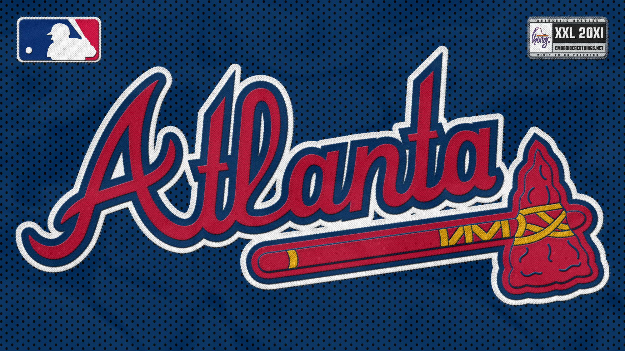 MLB, Atlanta Braves Wallpaper, 2000x1130 HD Desktop