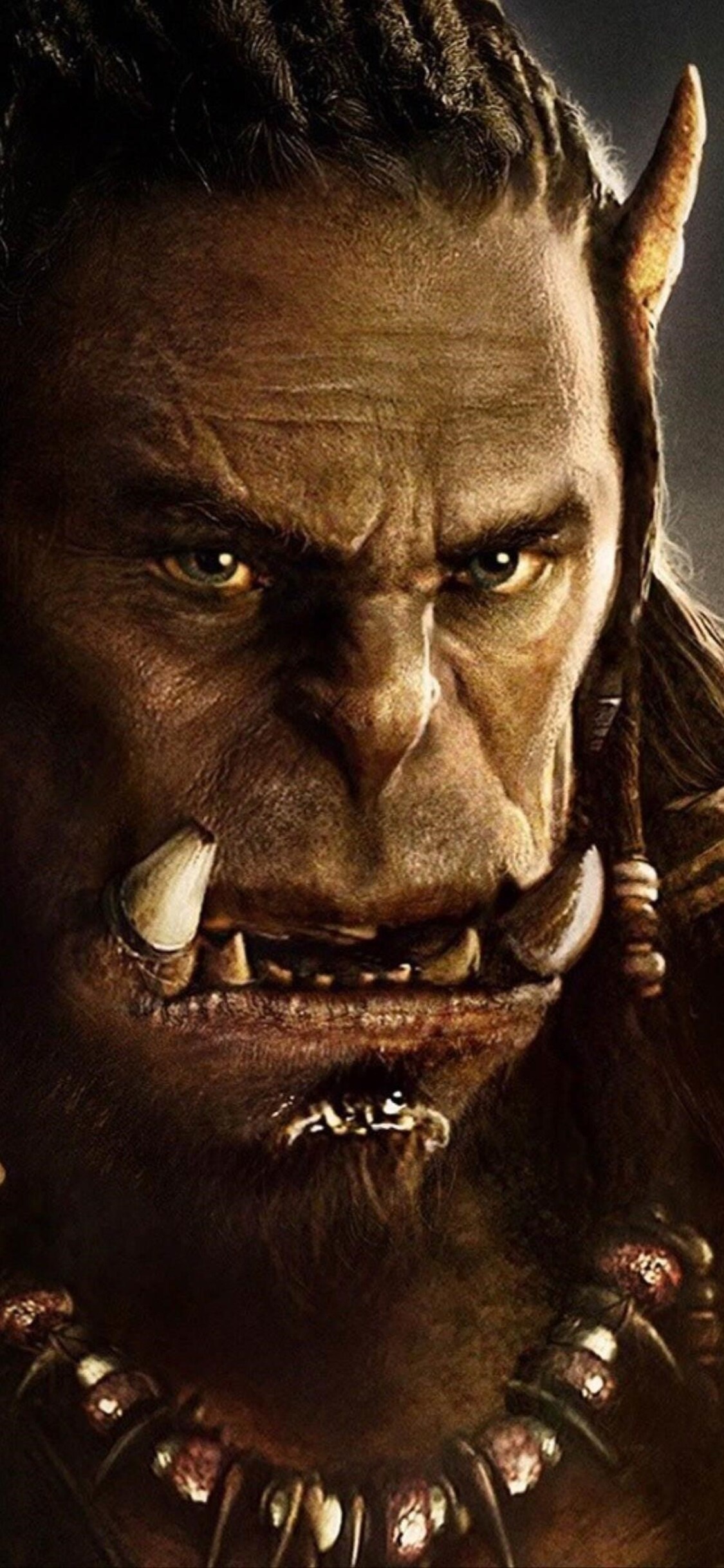 Warcraft Movie, Durotan character, 4K wallpapers, iPhone, 1130x2440 HD Phone