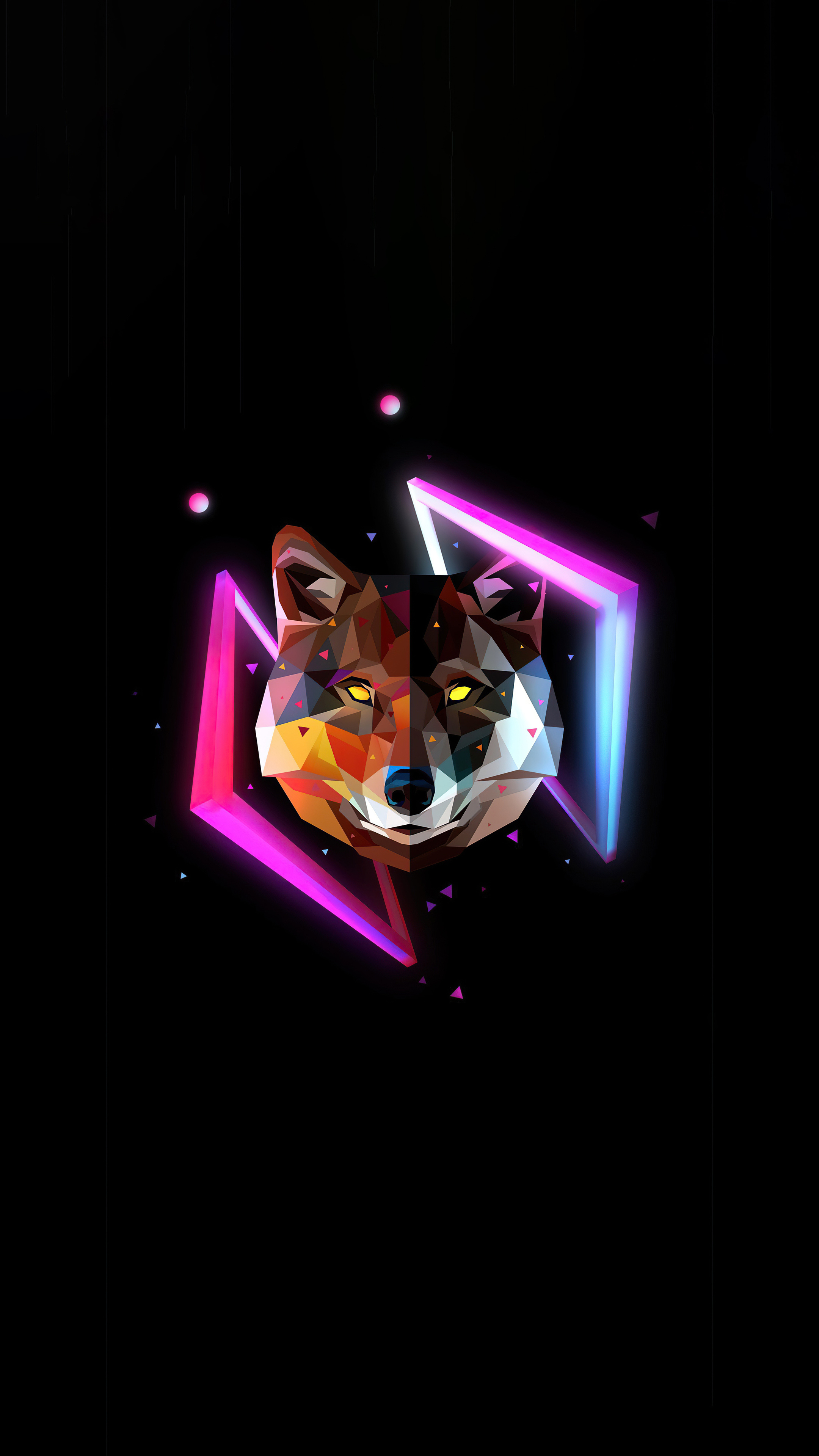 Justin Maller, Minimal wolf, Xperia x, Premium HD, 2160x3840 4K Phone