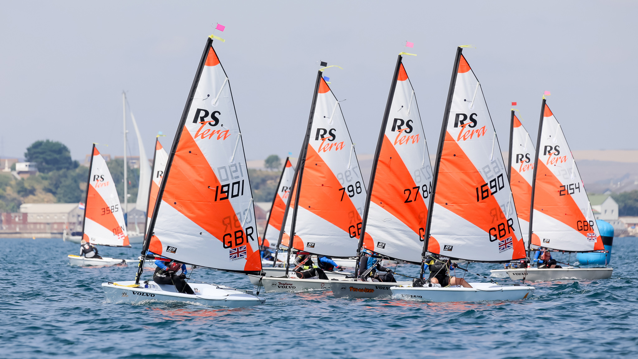 RS tera, Kinder's sailing, Direct sport engagement, Youth sailing, 2050x1160 HD Desktop