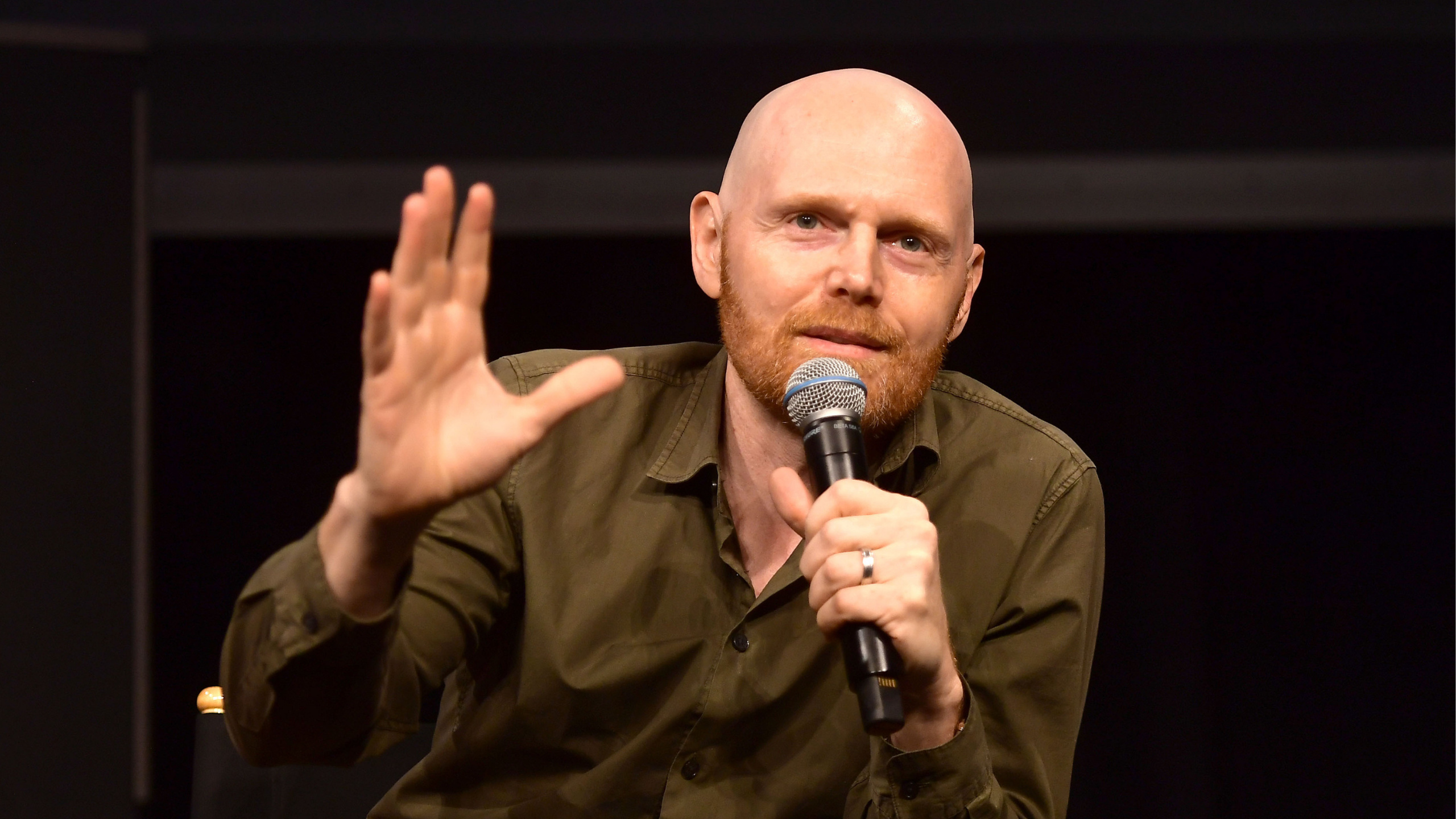 Bill Burr, Apologizing to Johnny Depp, Quick telecast, Stand-up comedy, 2560x1440 HD Desktop