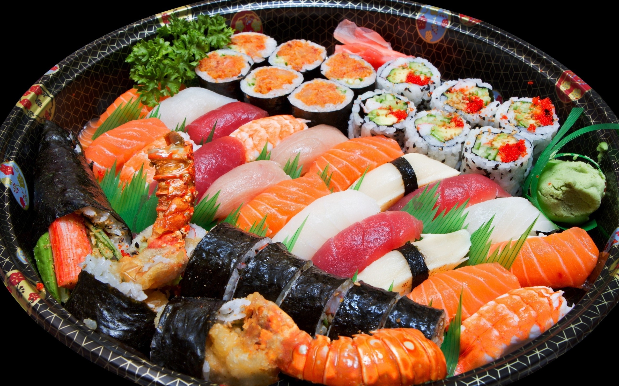 Asian food, Japanese cuisine, Sushi wallpaper, Cultural cuisine, 2560x1600 HD Desktop