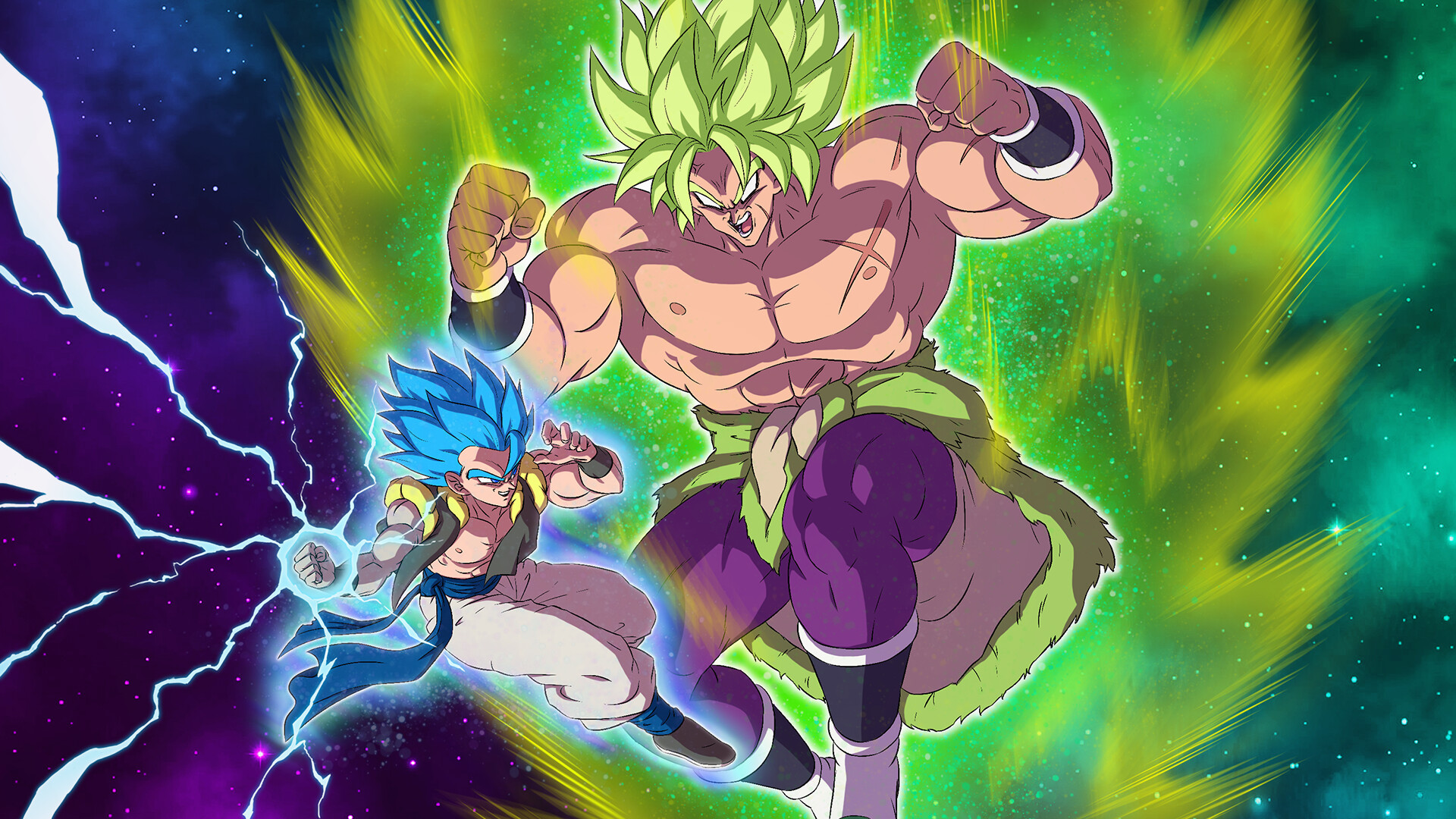 Broly, Gogeta Wallpaper, 1920x1080 Full HD Desktop