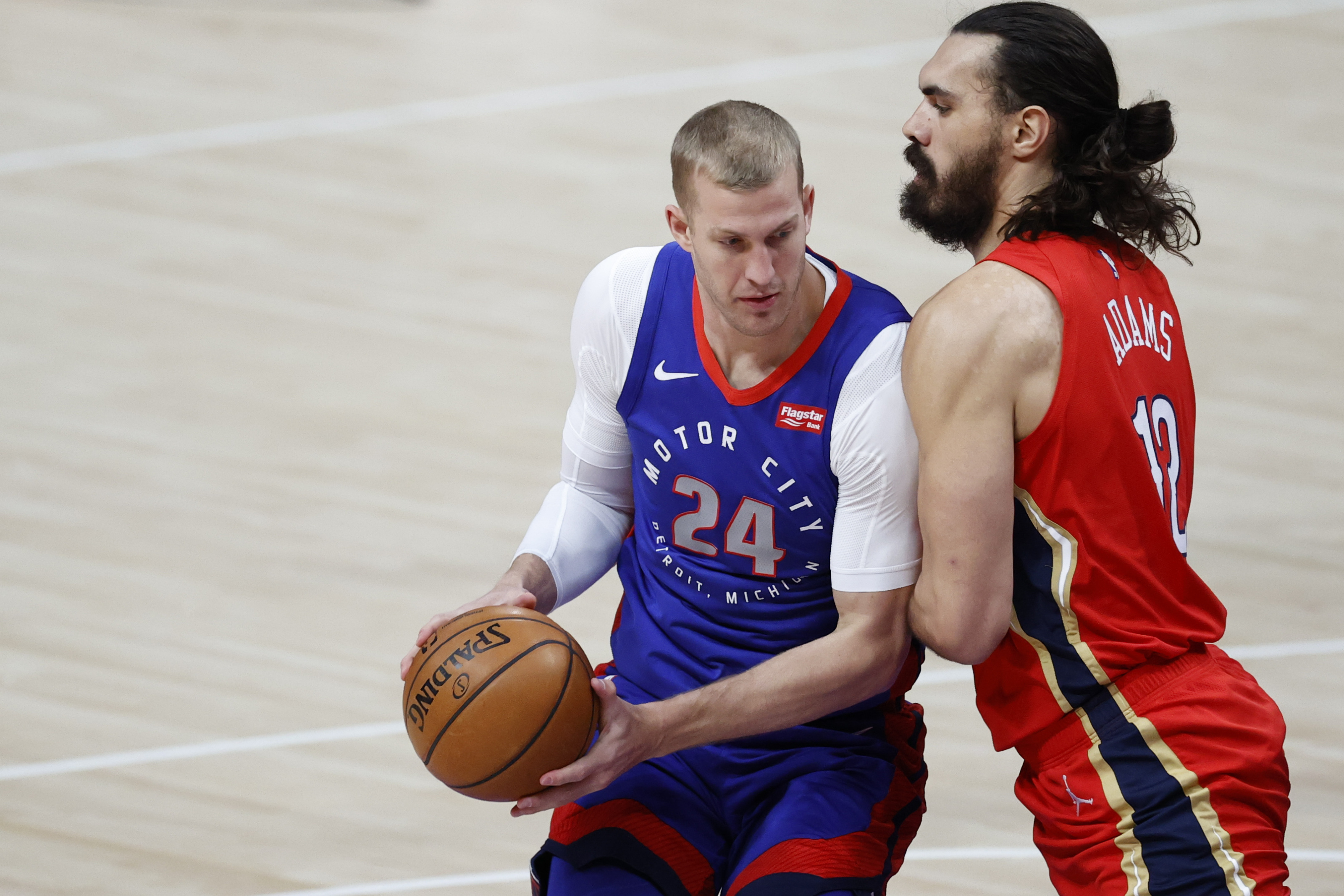 Steven Adams, Mason Plumlee Wallpaper, 3200x2140 HD Desktop