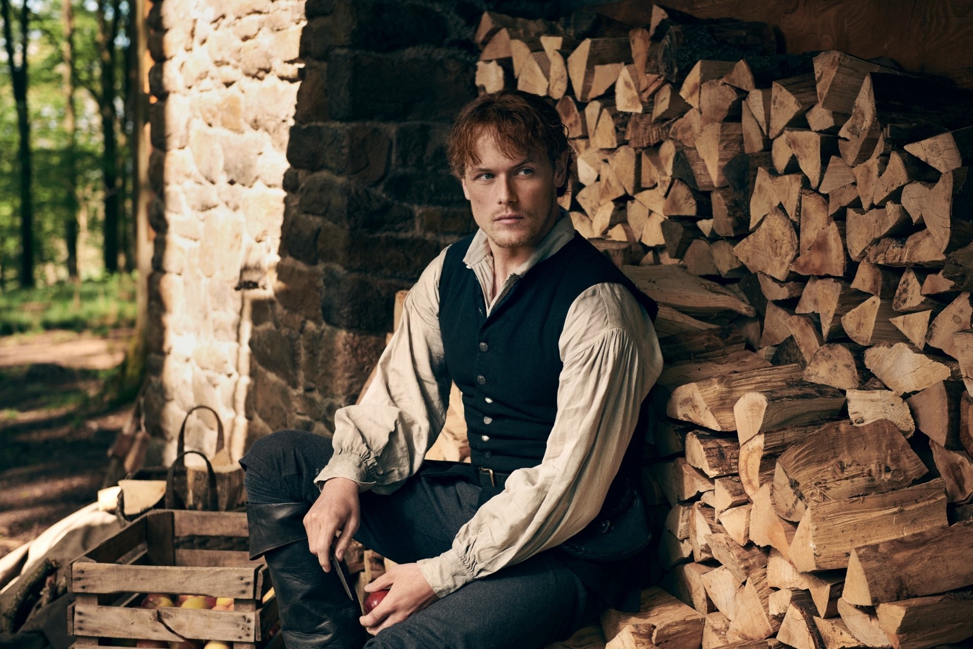 Sam Heughan, 8k ultra HD wallpaper, Background image 10200x6800, 1920x1280 HD Desktop