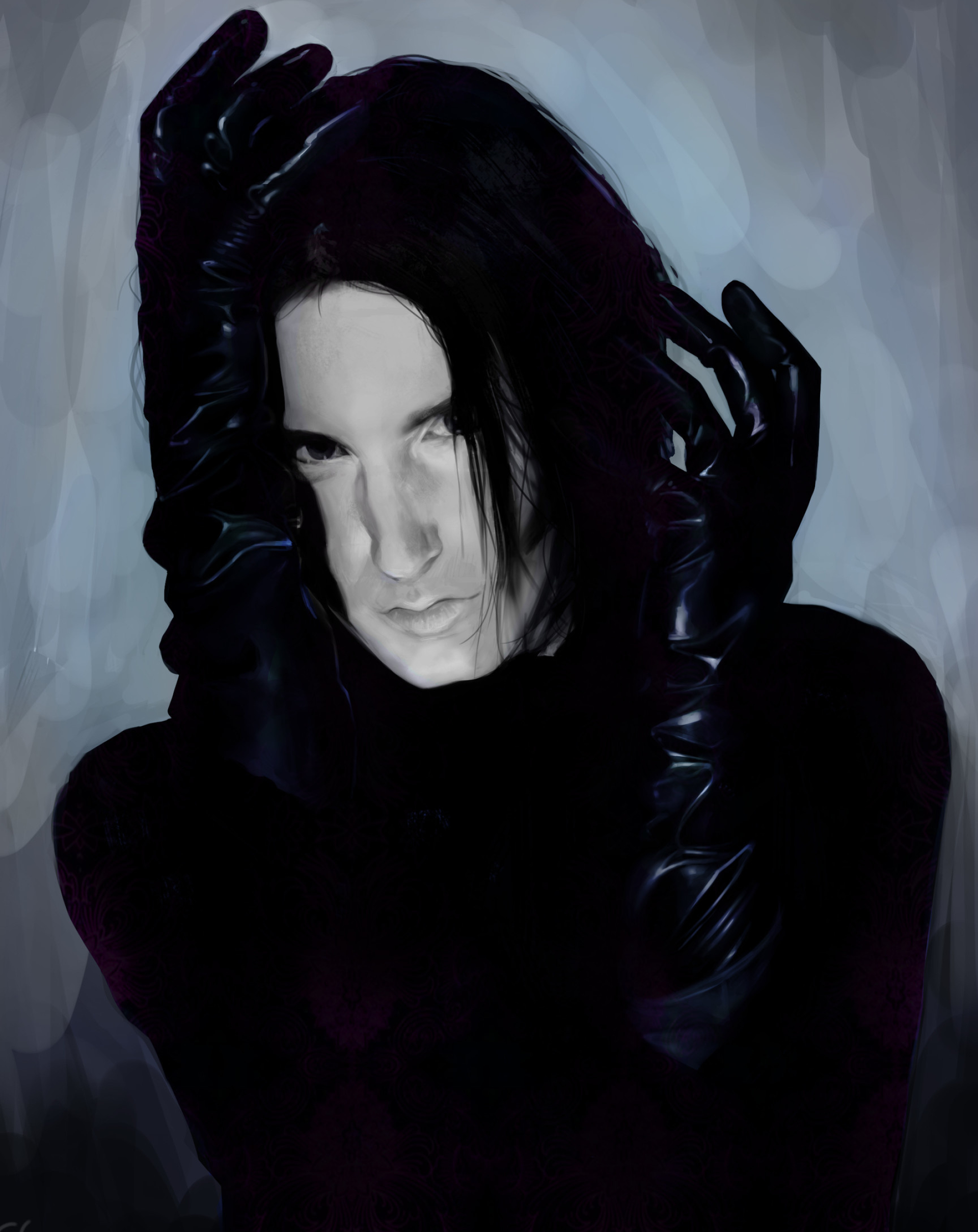 Trent Reznor, Sabrina Glik, Study compilation, 1920x2420 HD Phone