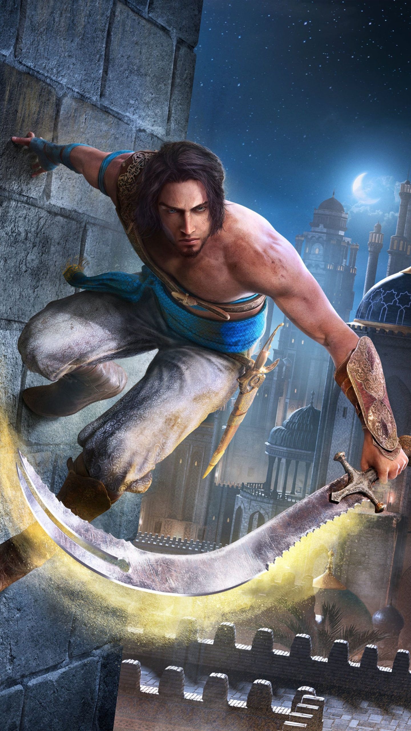 Prince of Persia, Curved scimitar sand slash, Persian palace rooftop, HD Phone wallpaper