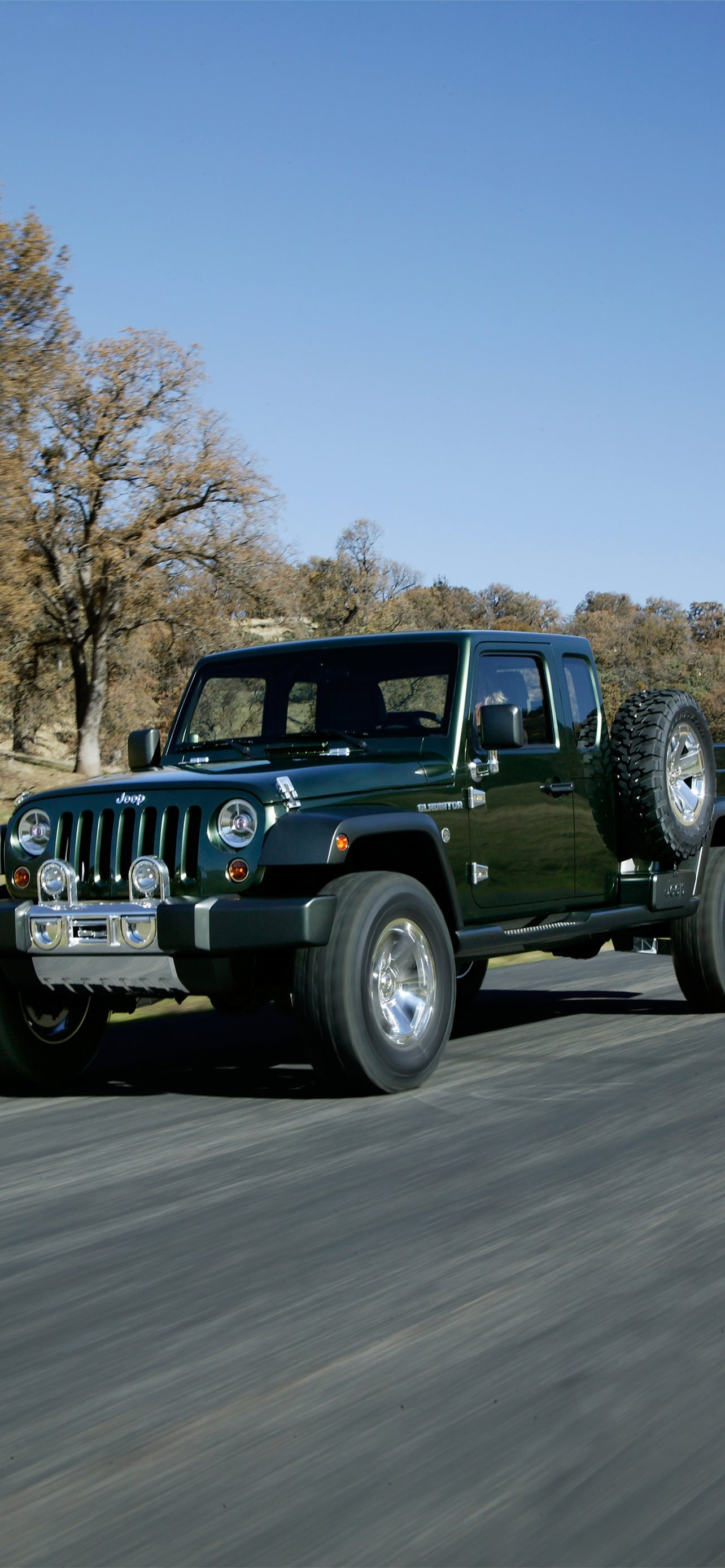 Two-door Version, Jeep Gladiator Wallpaper, 1290x2780 HD Phone