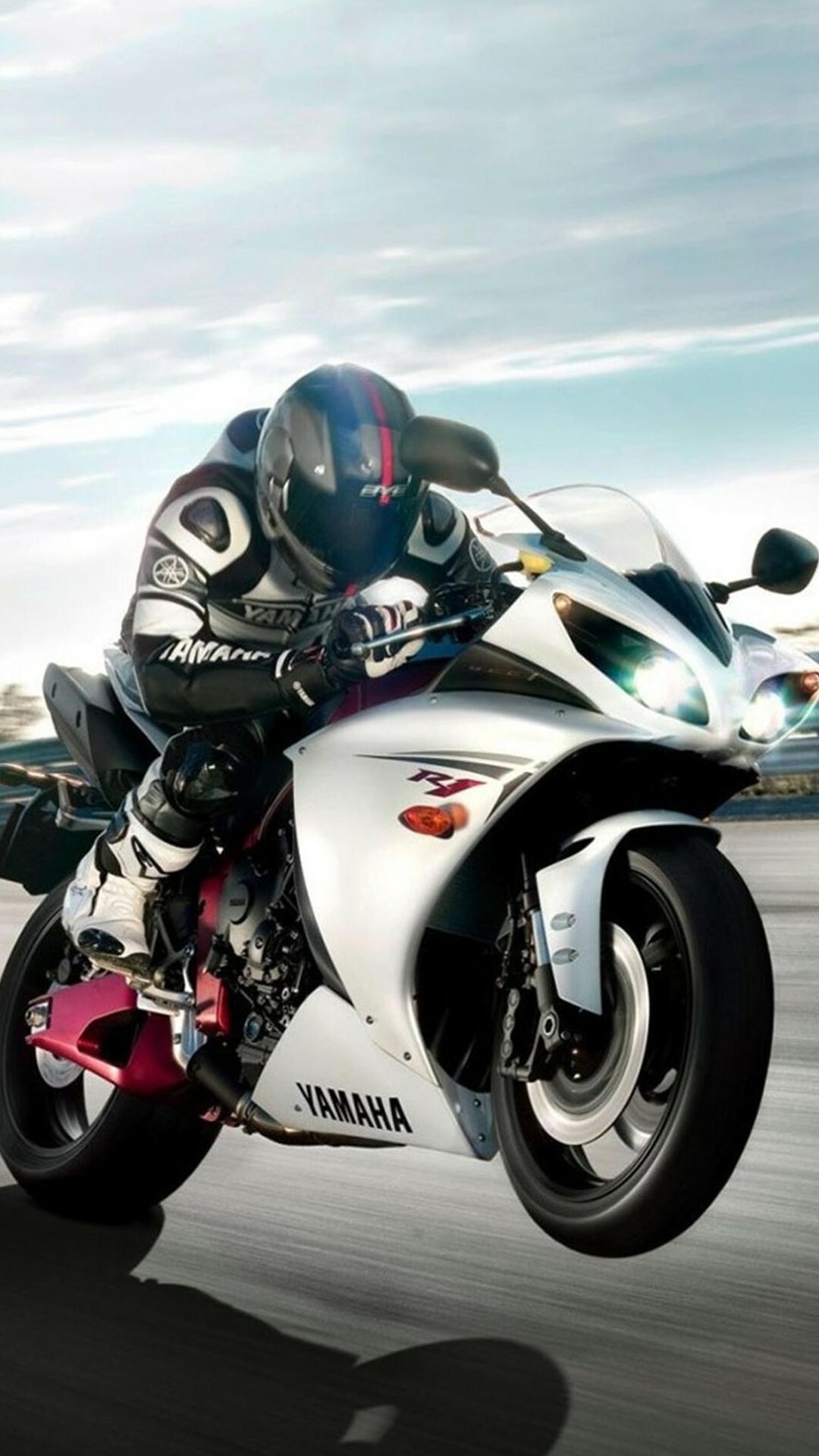 Yamaha Auto, YZF R1, 4K, Wallpapers, 1080x1920 Full HD Phone