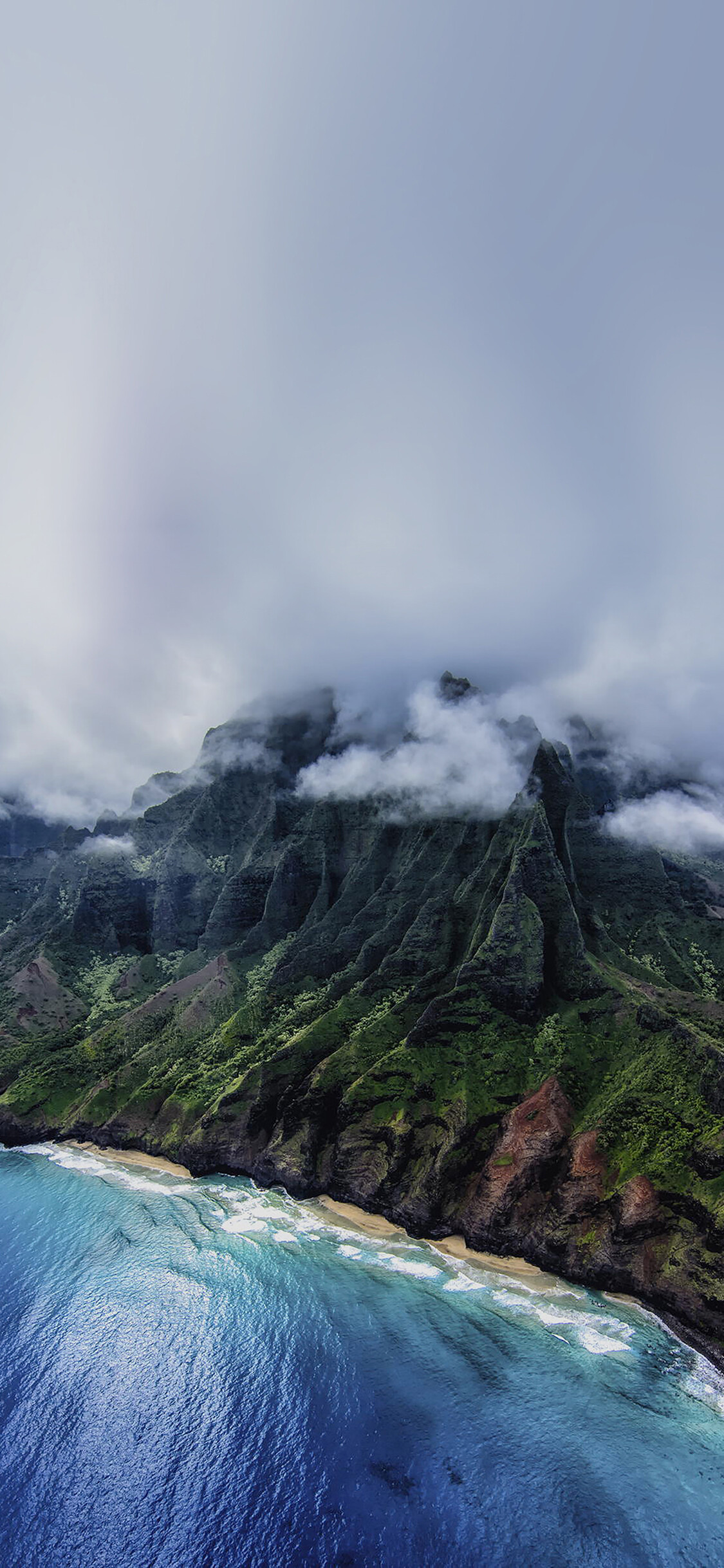 Island, iPhone11 wallpaper, Awesome sea, Mountain and woods, 1130x2440 HD Phone