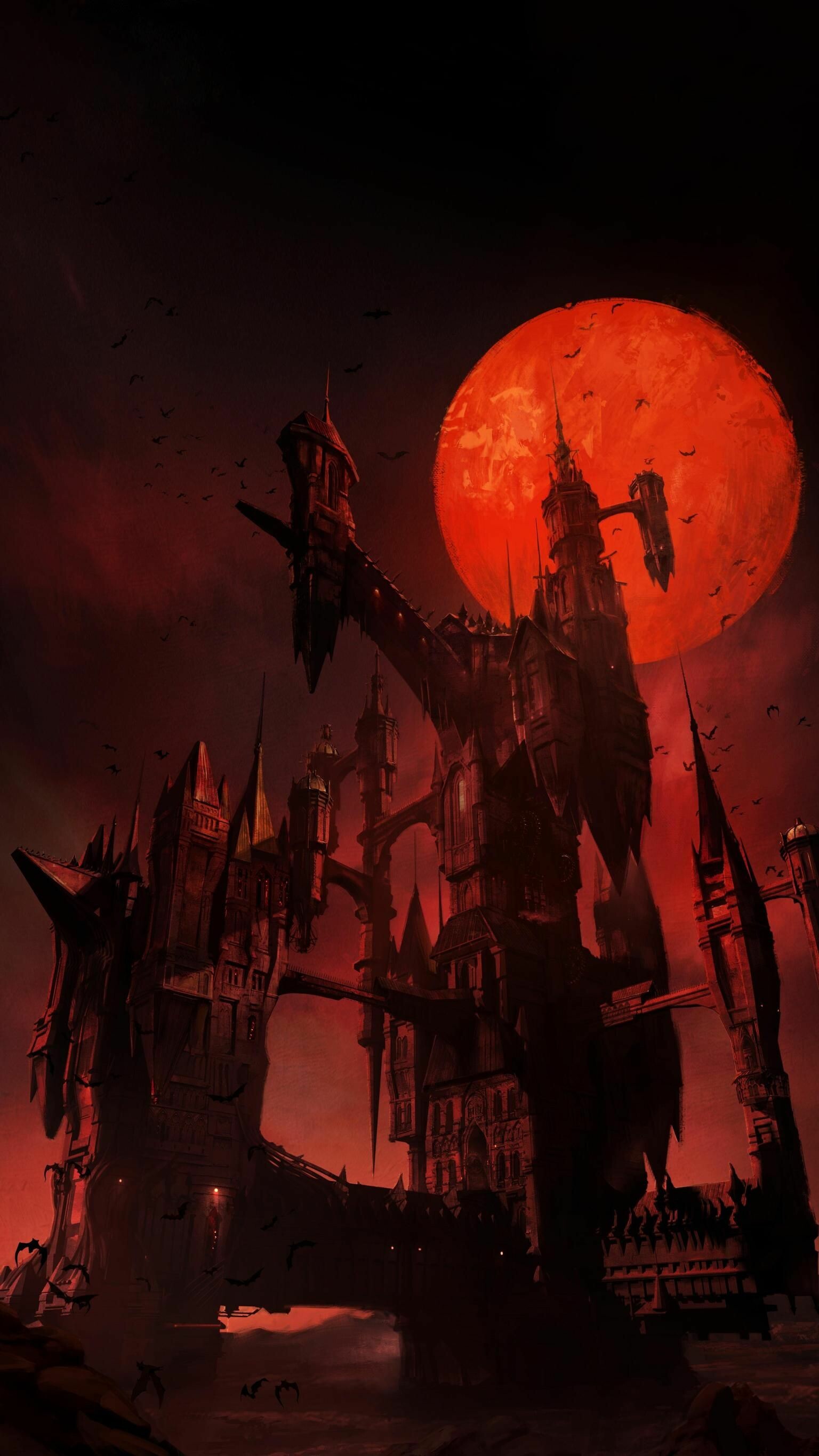 Castlevania (Netflix), Phone wallpaper, Dark fantasy art, Horror-inspired artwork, 1540x2740 HD Phone