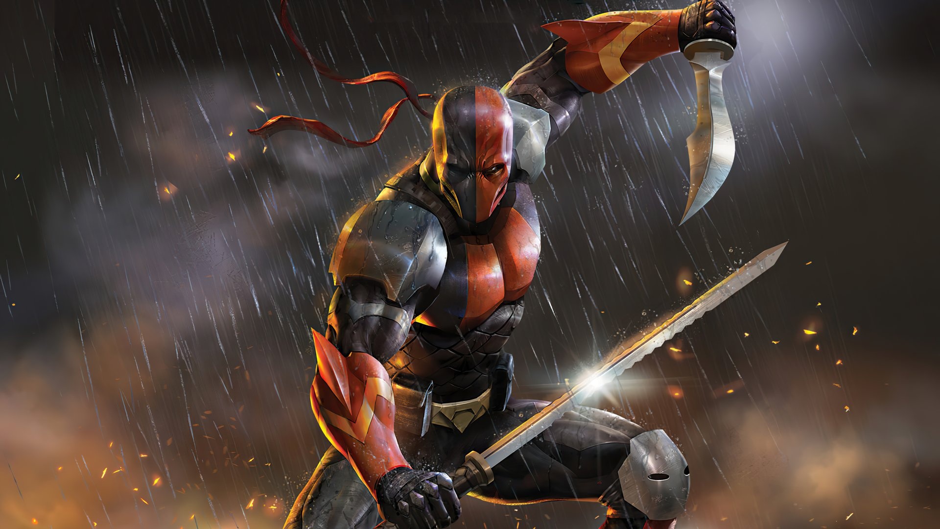 Deathstroke, Knights & Dragons, HD wallpapers, 1920x1080 Full HD Desktop