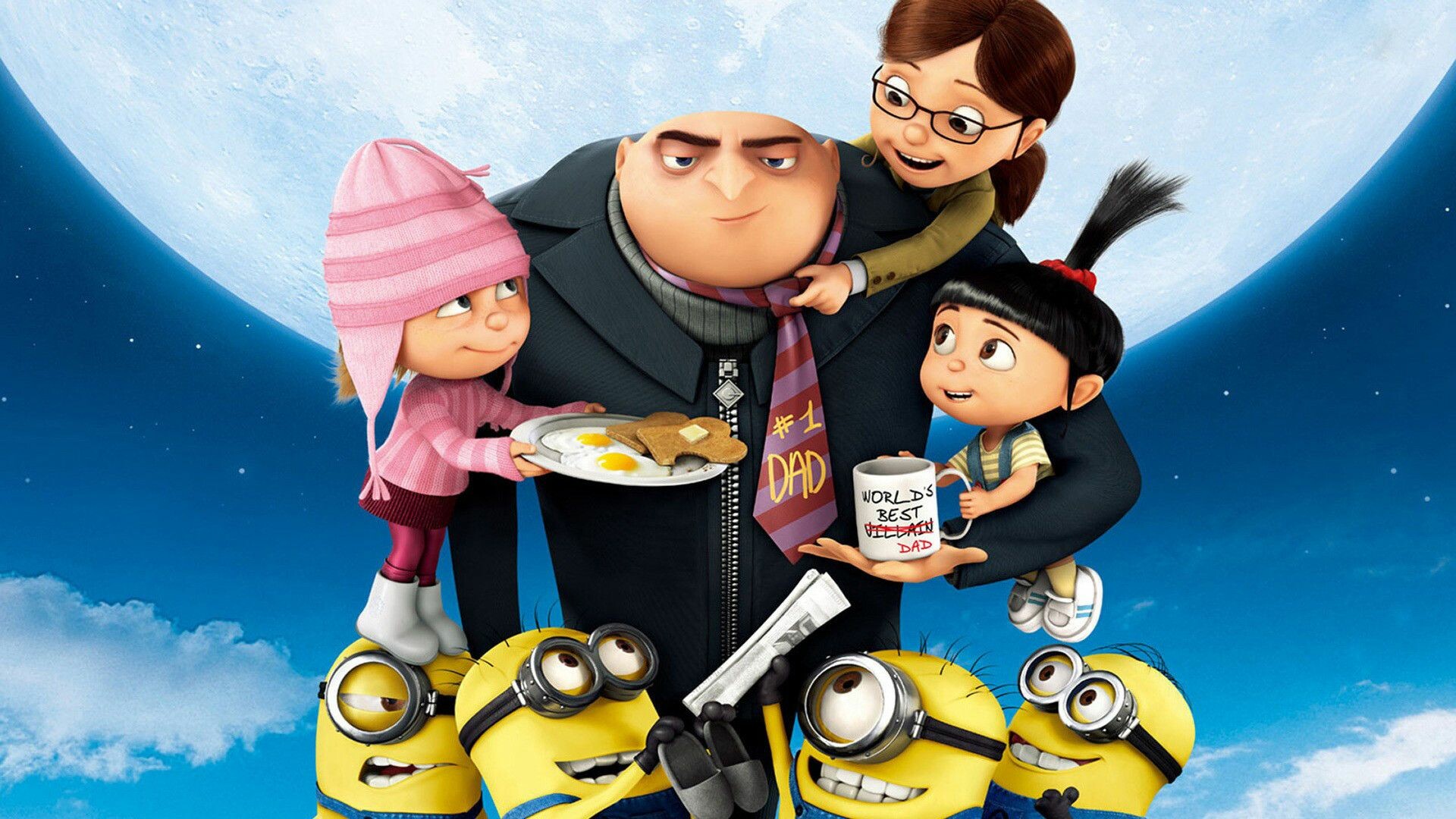 Despicable Me, 4K HD, Backgrounds, 1920x1080 Full HD Desktop