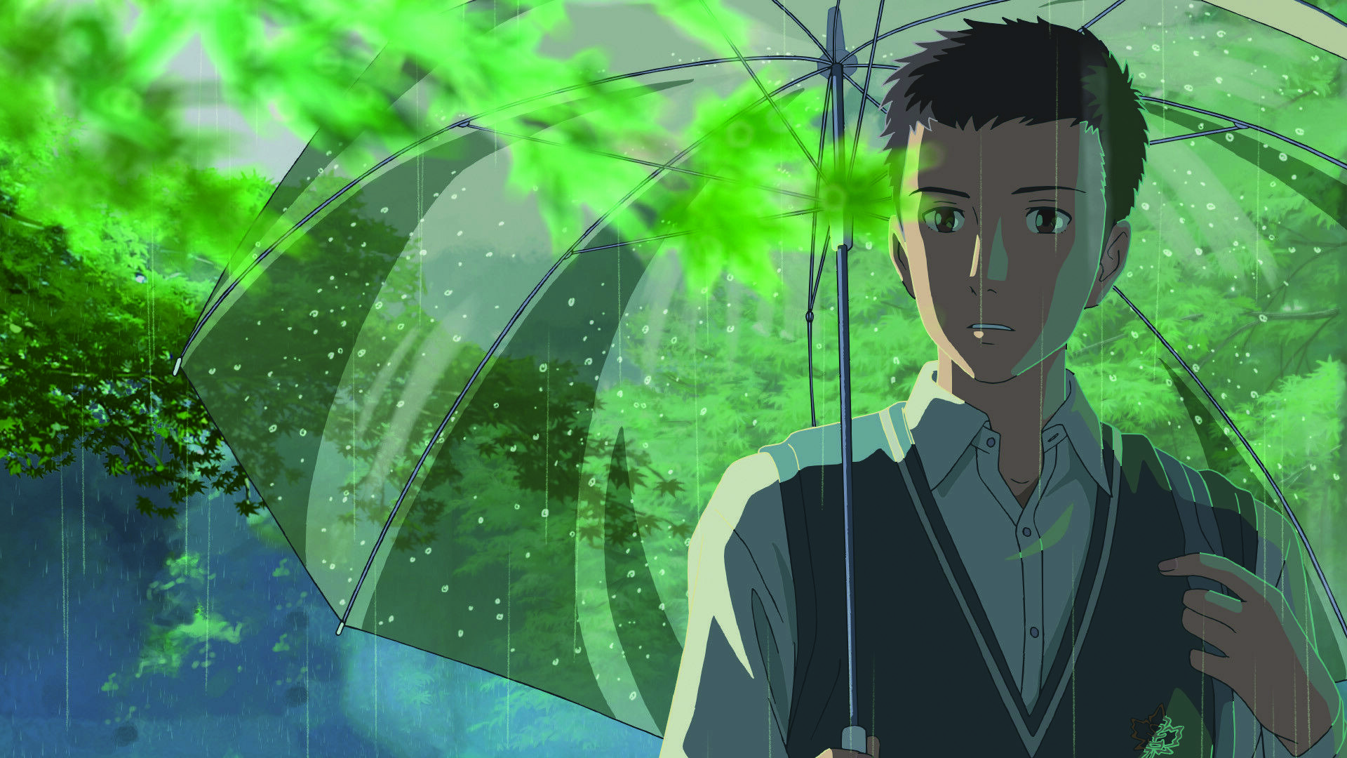 Takao Akizuki, The Garden of Words Wallpaper, 1920x1080 Full HD Desktop