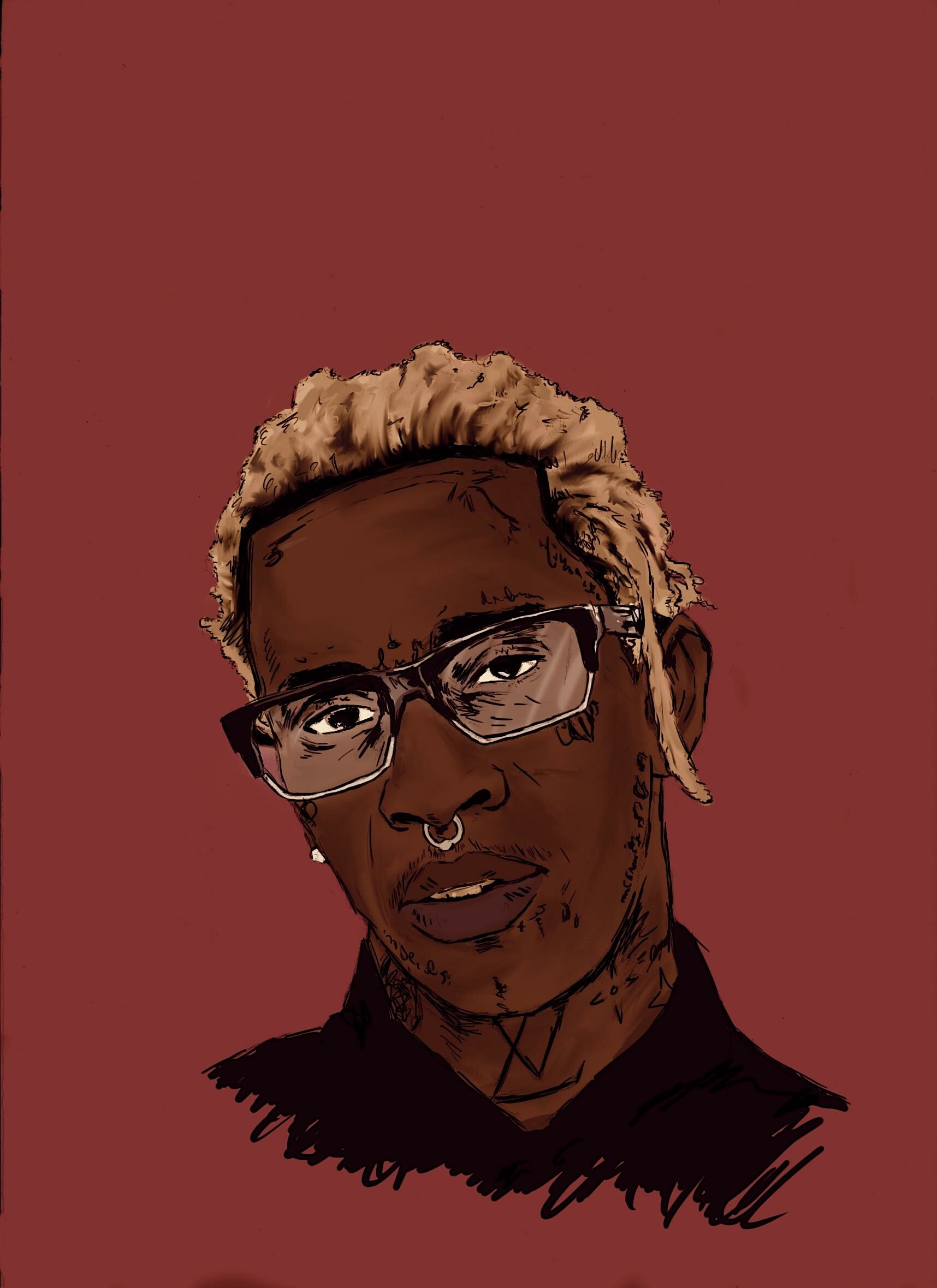 Animated Young Thug, Animated Young, Thug Backgrounds, 1720x2360 HD Phone