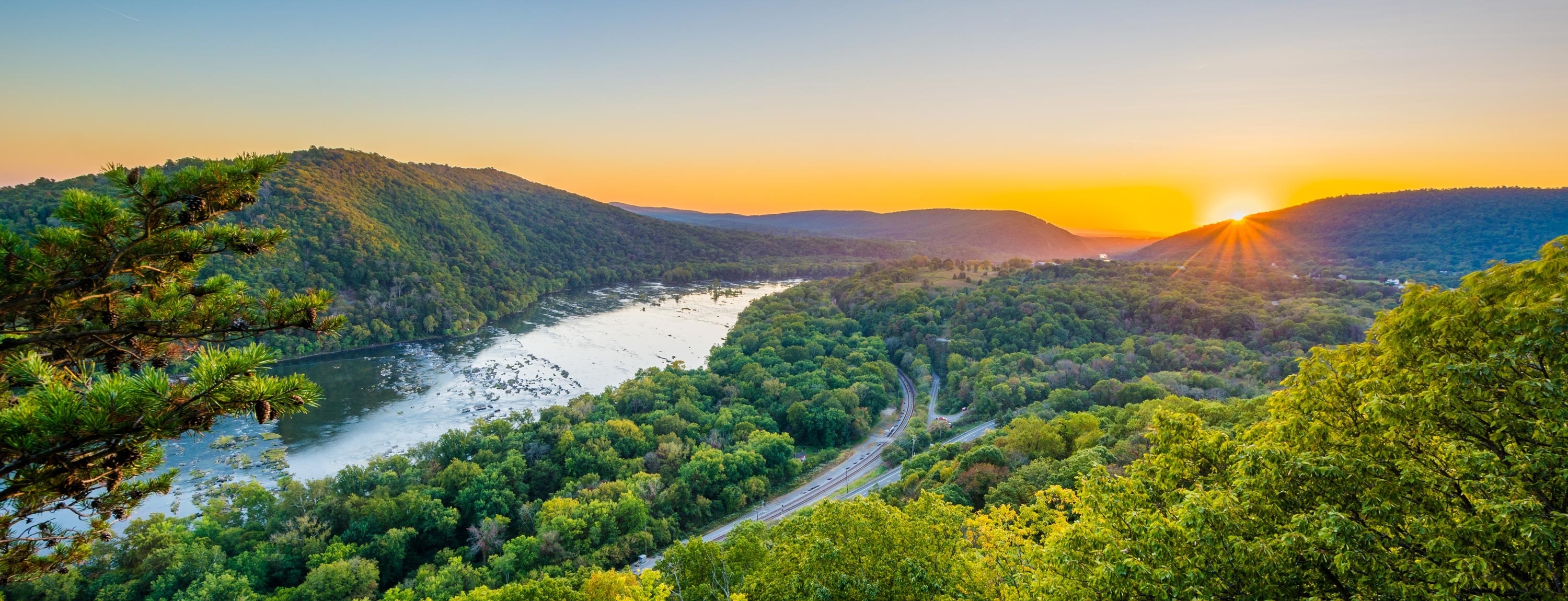 West Virginia, Travels, 3000x1150 Dual Screen Desktop