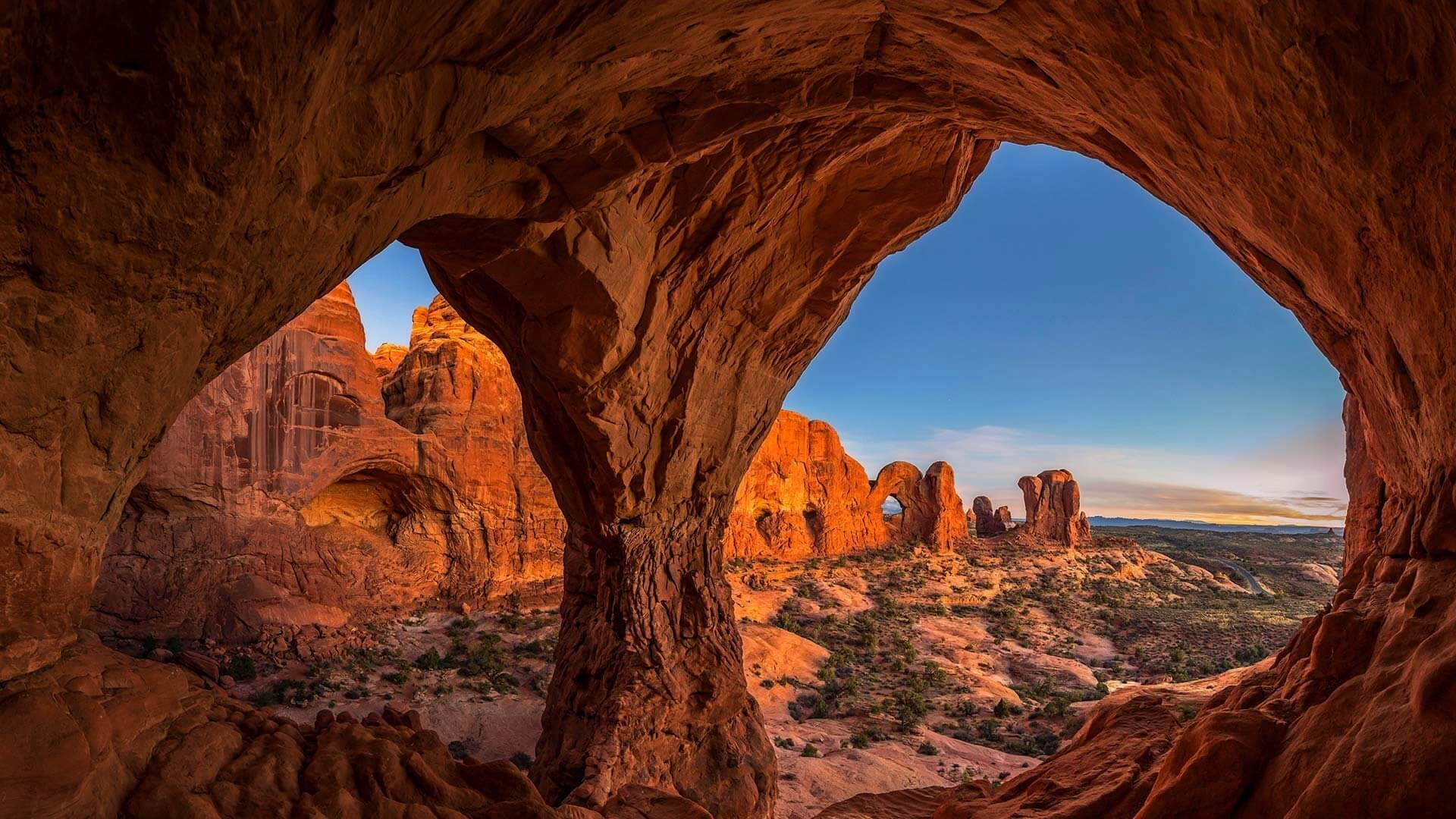 Artistic wallpaper, High desert scenery, Microsoft wallpaper collection, Wallpaperhub feature, 1920x1080 Full HD Desktop