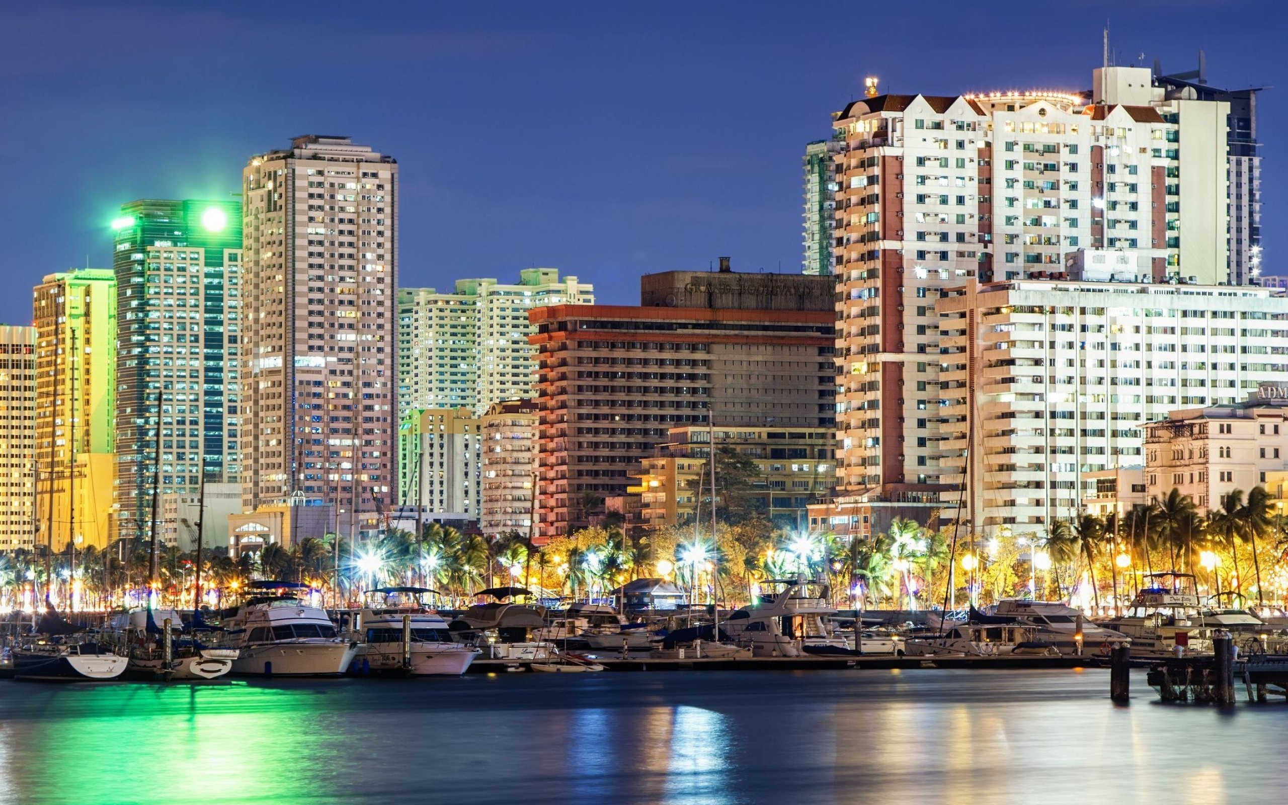 Roxas Boulevard, Manila (Philippines) Wallpaper, 2560x1600 HD Desktop