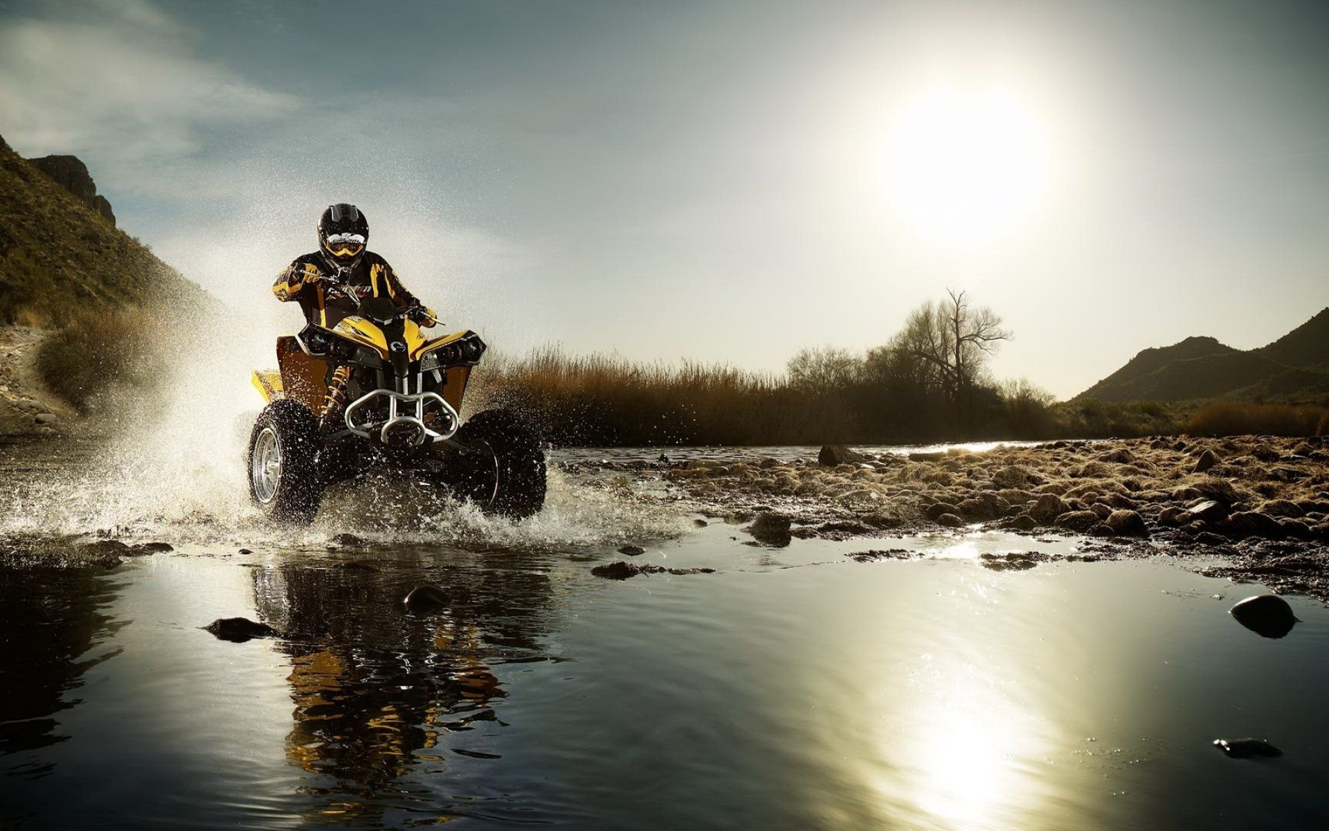 ATV, Auto adventure, Off-road thrill, All-terrain excitement, 1920x1200 HD Desktop