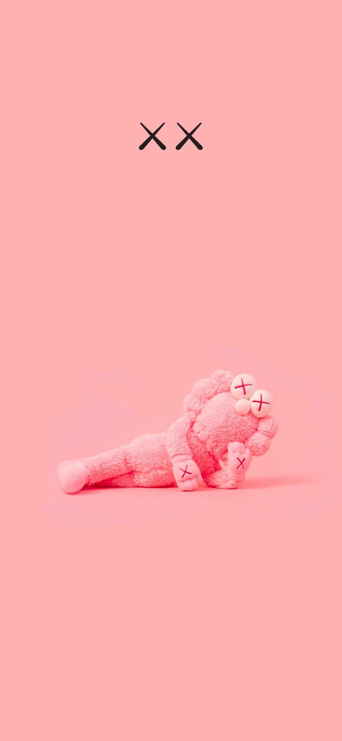 KAWS art collection, Creative expressions, Pop culture icon, Unique aesthetic, 1130x2440 HD Phone