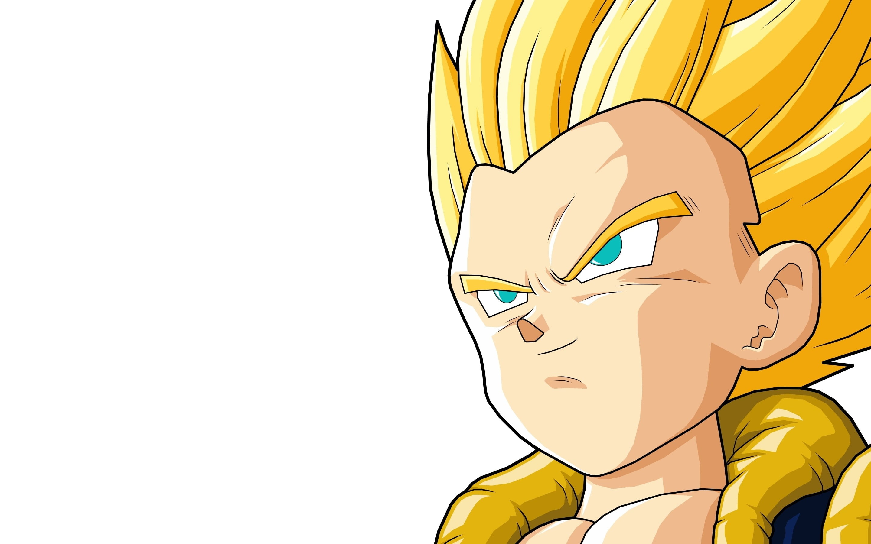 Gotenks, Super Saiyan 2, Illustration, High definition wallpaper, 2880x1800 HD Desktop