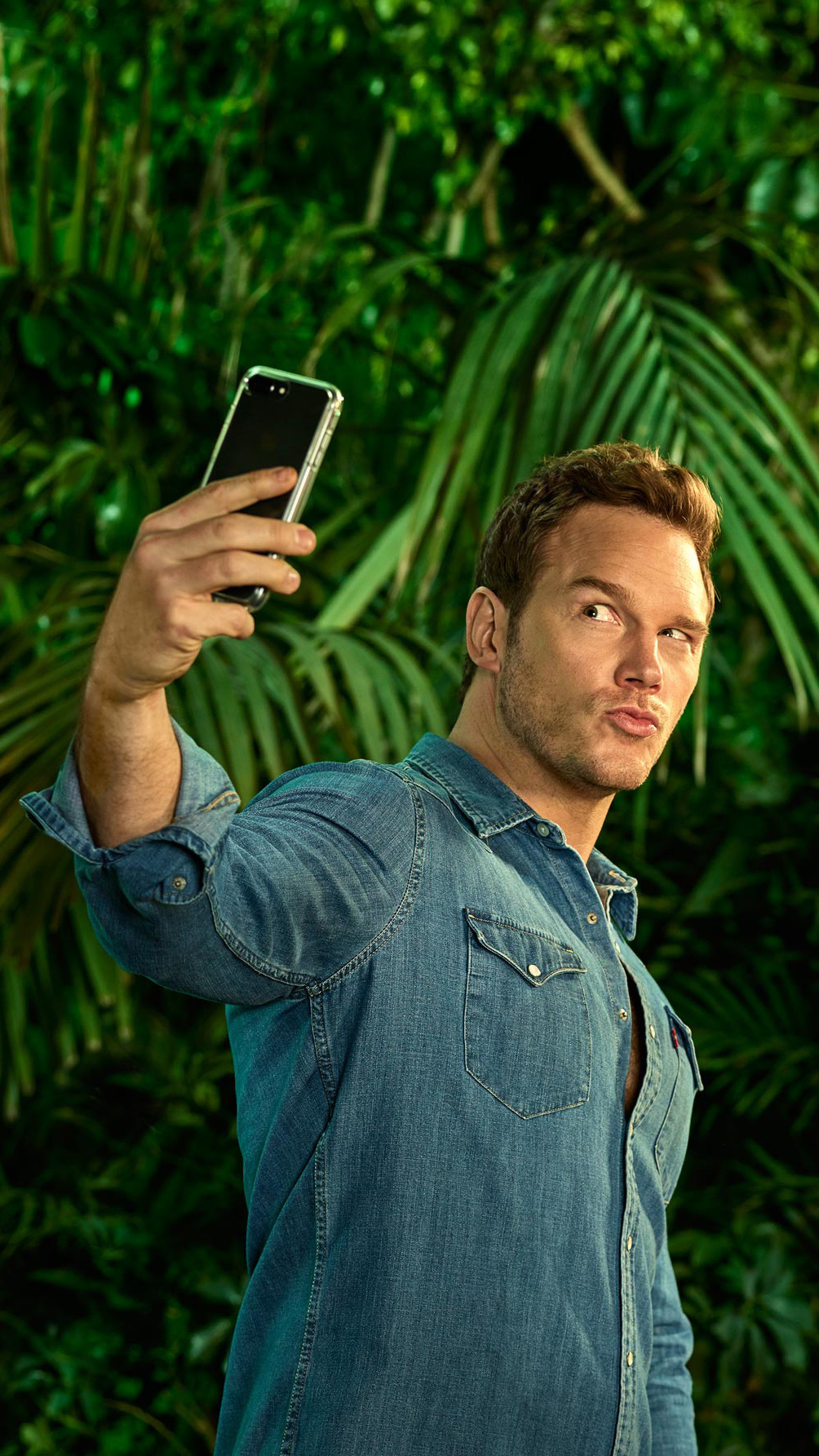 Chris Pratt, Jurassic World Fallen Kingdom, Entertainment Weekly, Premium wallpapers, 2160x3840 4K Phone