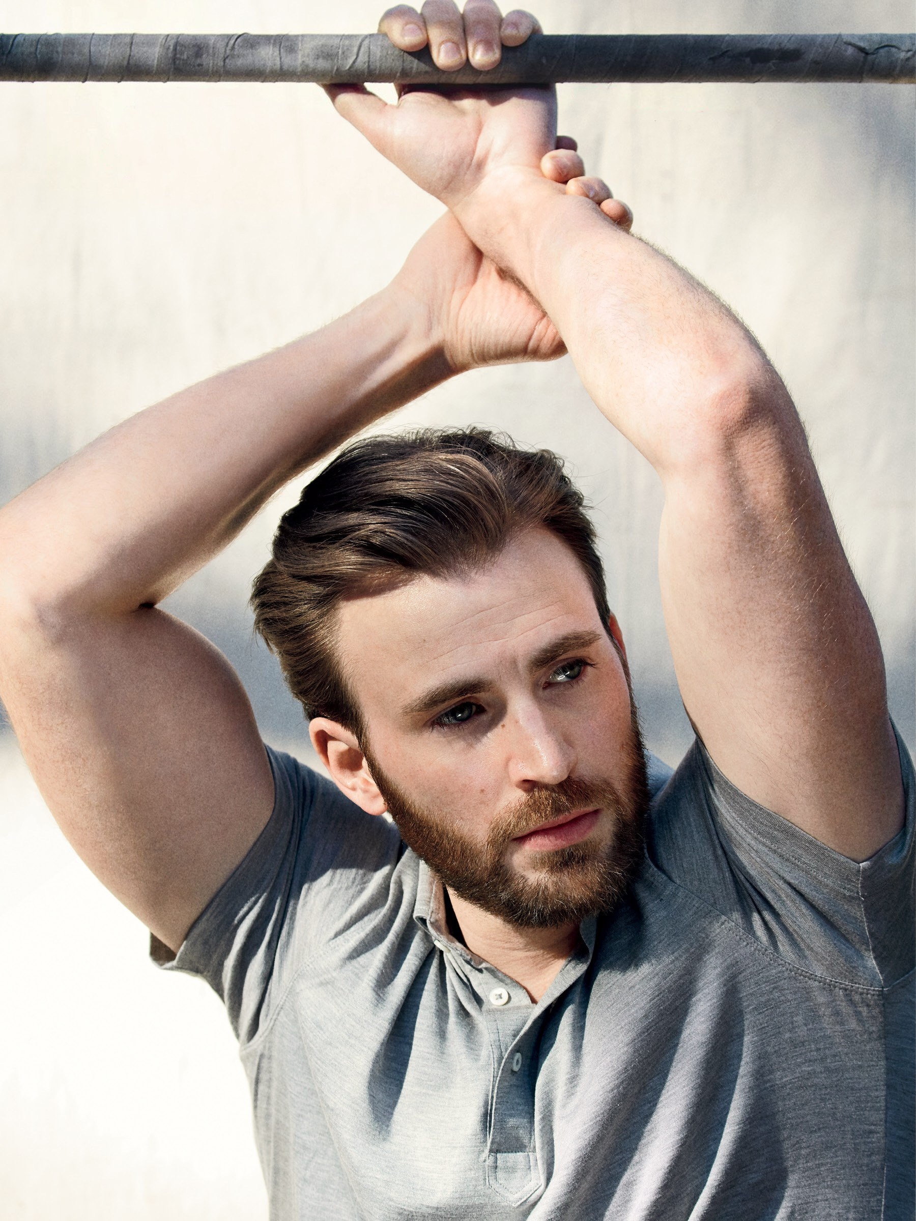 Chris Evans, Mark Segal, Esquire magazine, 1800x2400 HD Phone