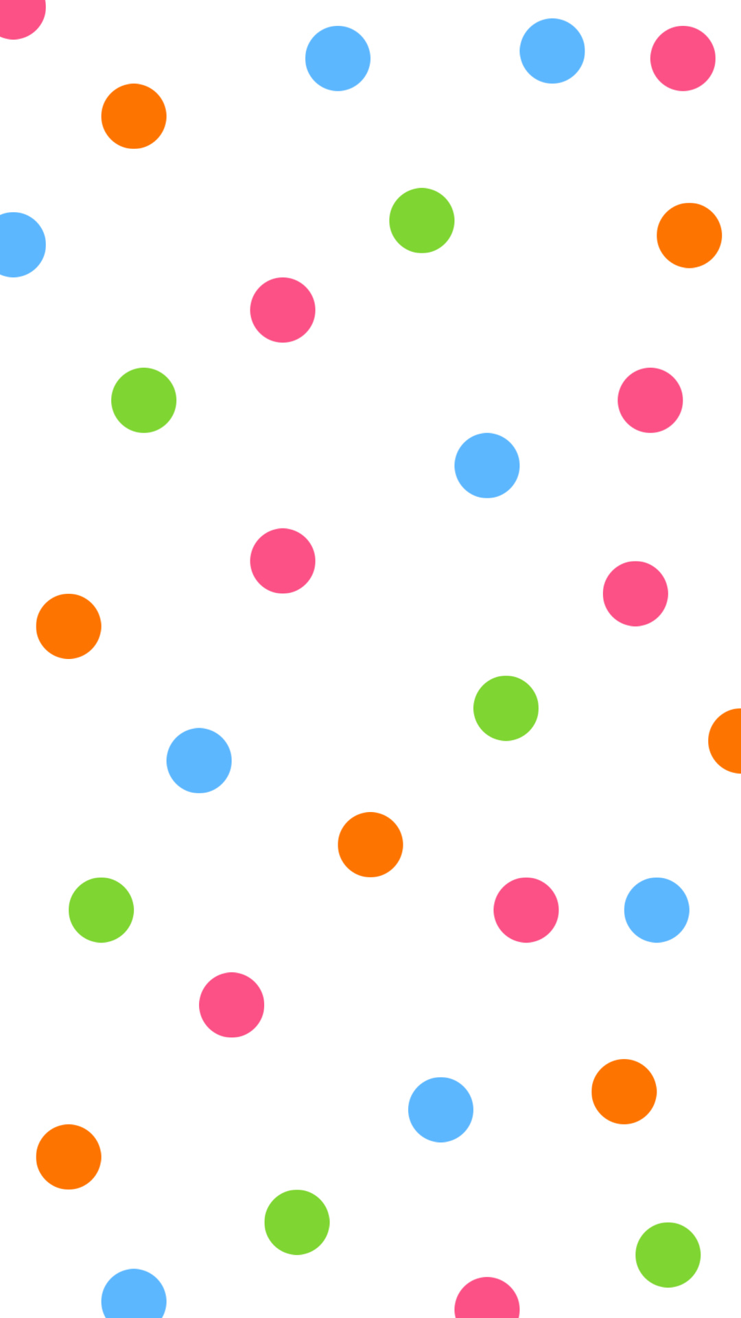 Asymmetrical, Polka Dot Wallpaper, 1080x1920 Full HD Phone