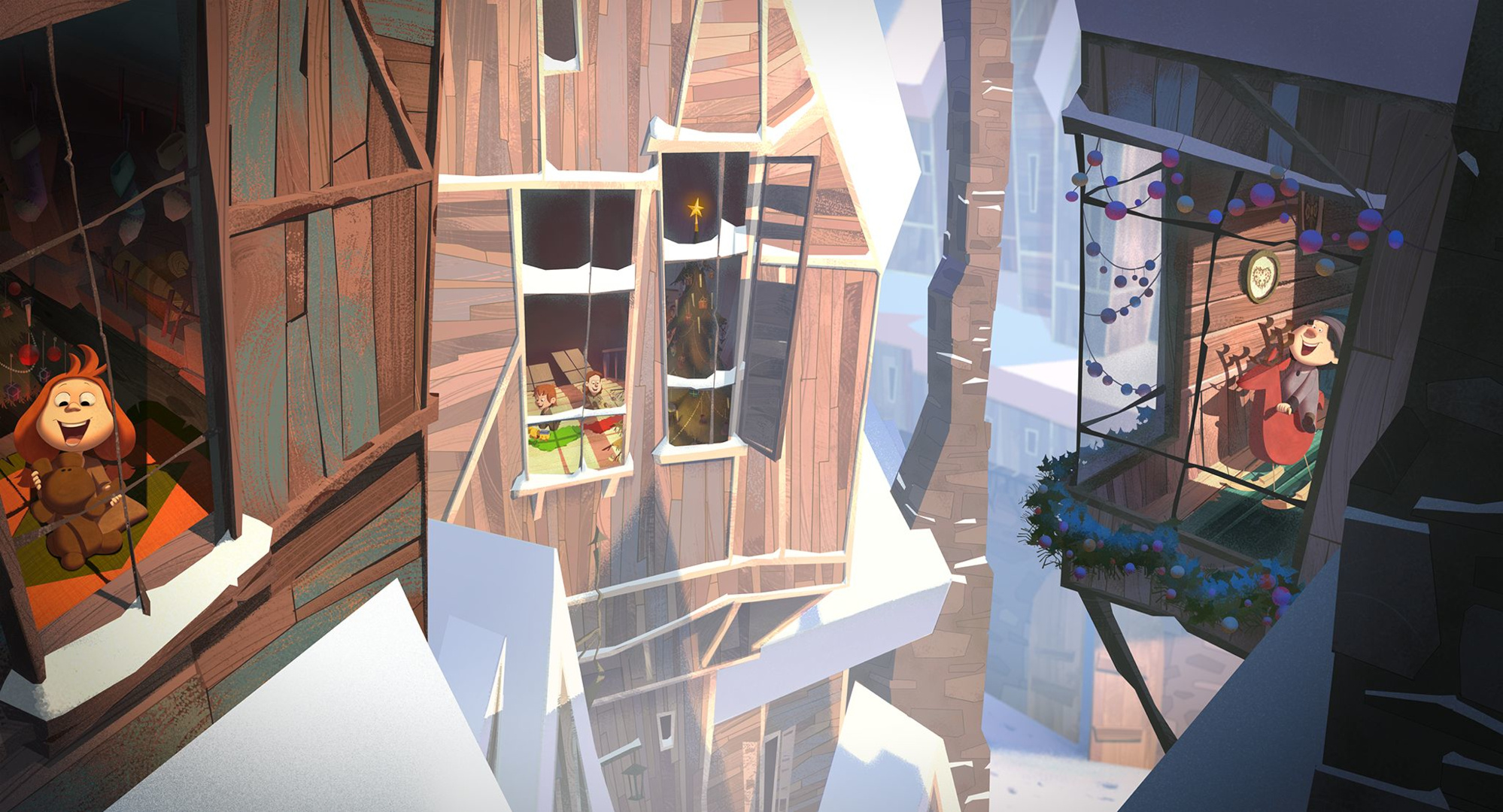 Klaus (2019), Festive wallpapers, Captivating animation, Artful storytelling, 2000x1080 HD Desktop