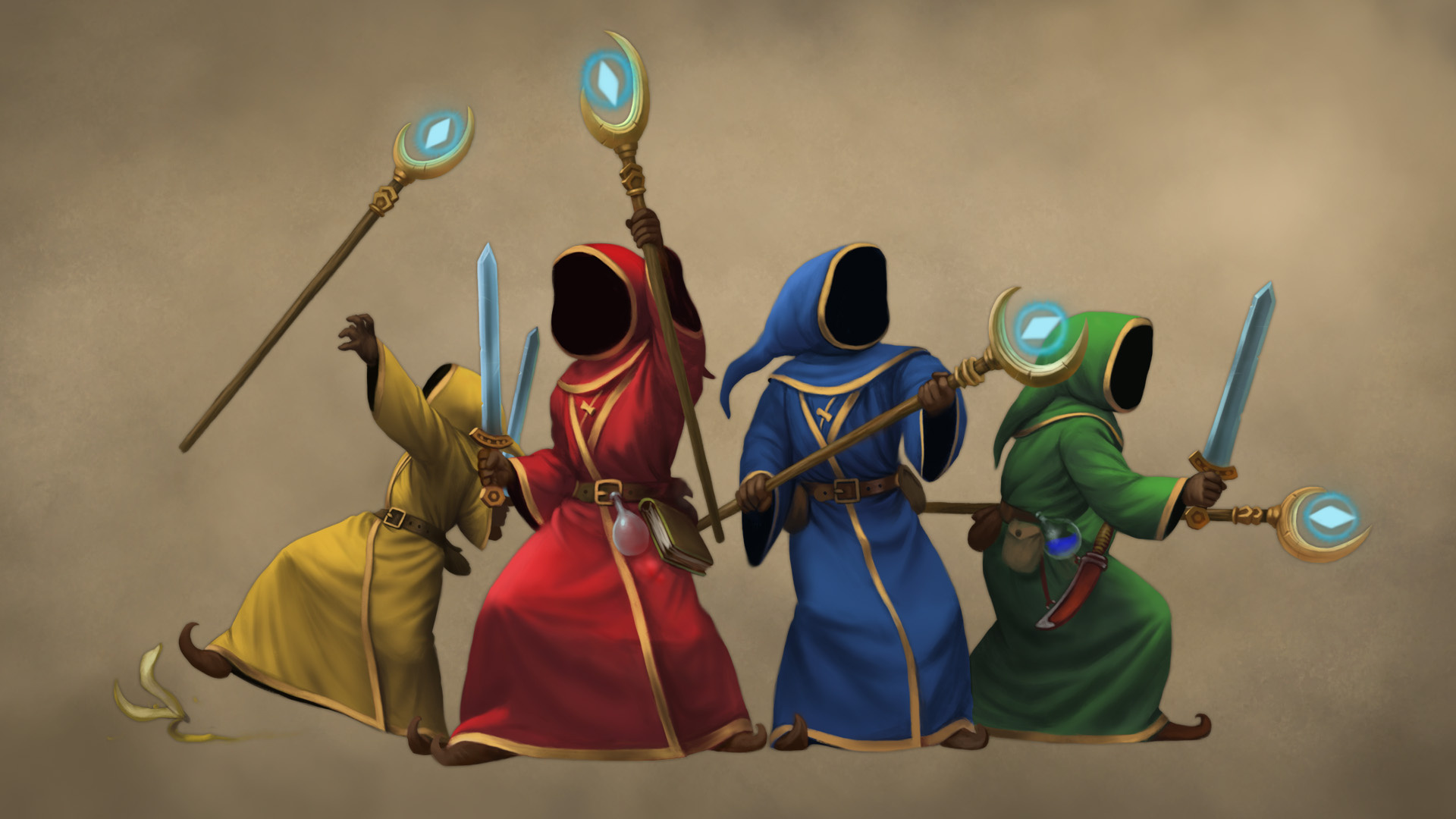 Magicka, Showcase of Magicka 2, Enchanting environments, Spellbinding gameplay, 1920x1080 Full HD Desktop