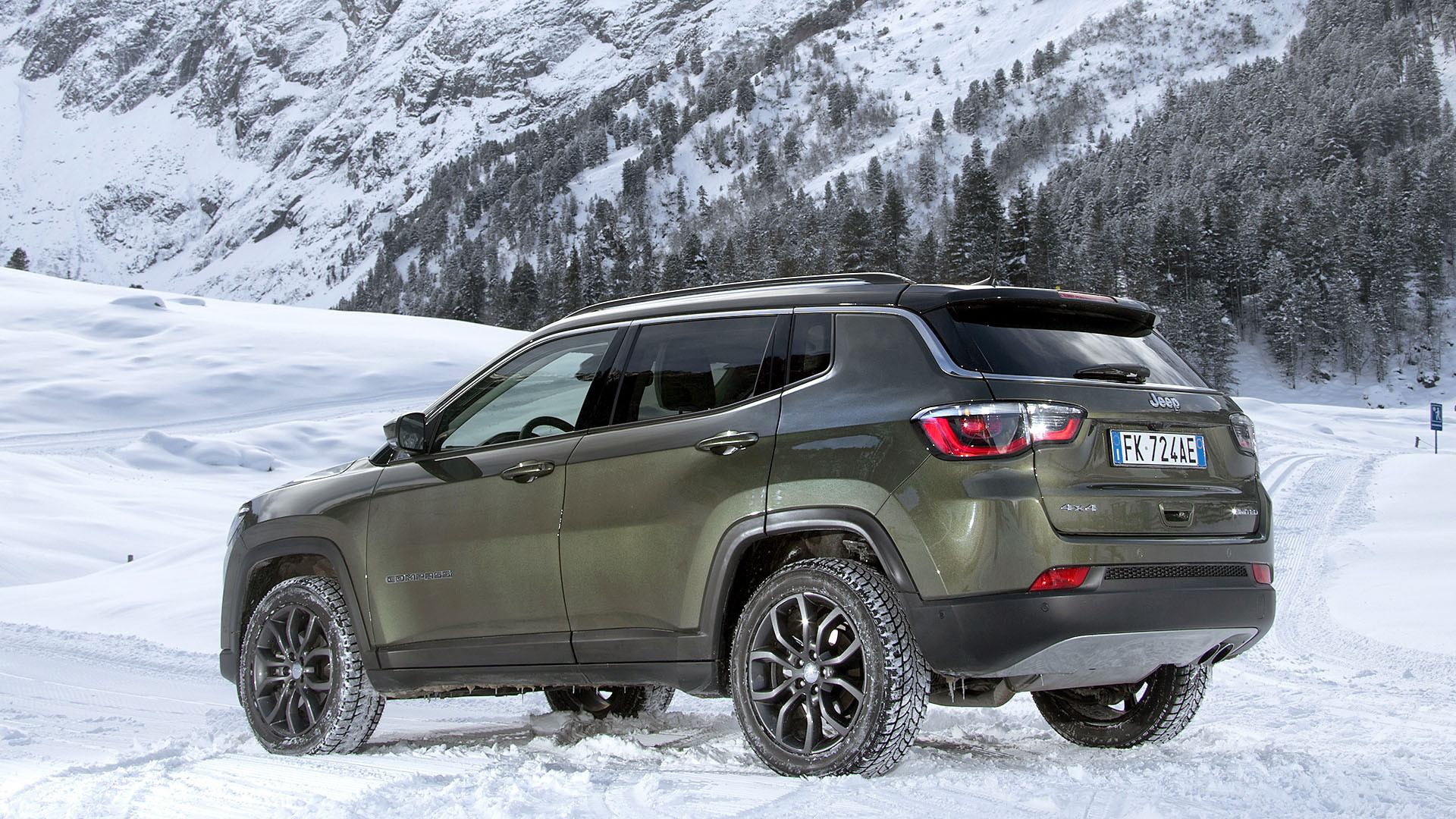 Winter Testing, Jeep Compass Wallpaper, 1920x1080 Full HD Desktop