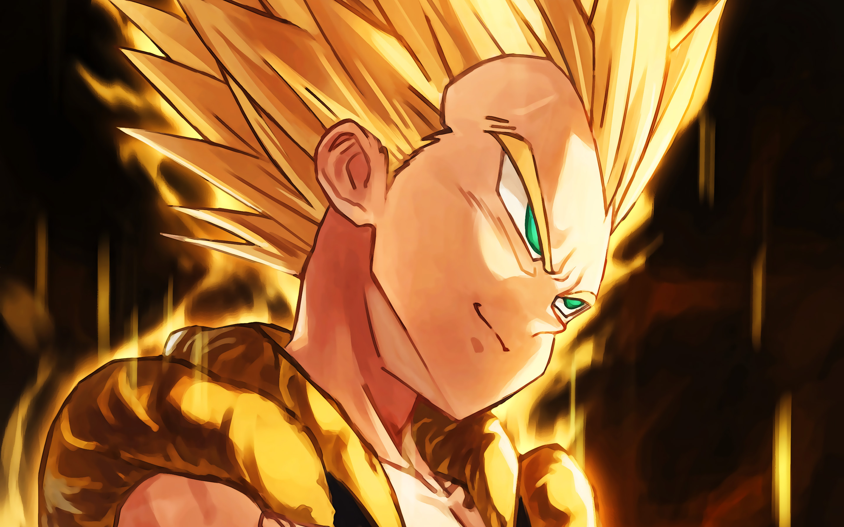 Gotenks, Son Goten, Dragon Ball Super, Desktop background, 2880x1800 HD Desktop