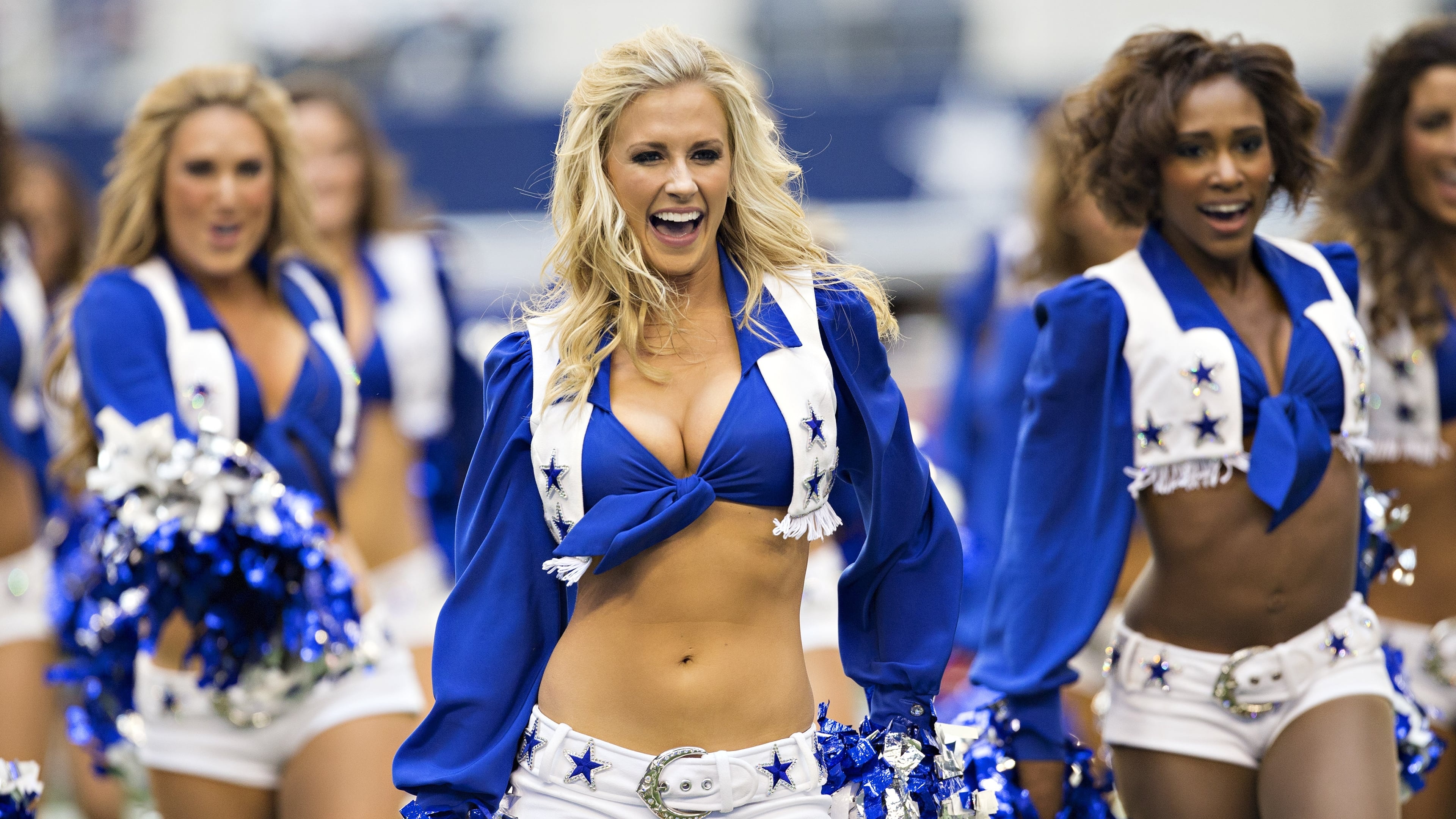 Dallas Cowboys, Cheerleaders Wallpaper, 3840x2160 4K Desktop