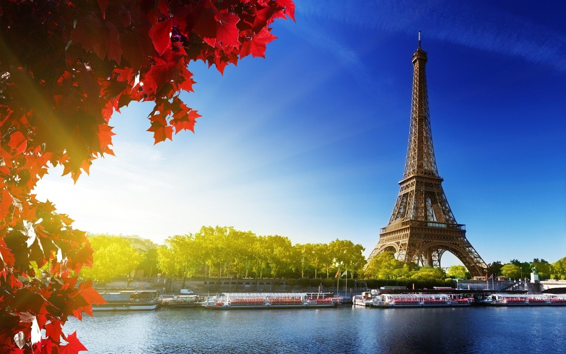 Romantic Paris streets, Charming caf culture, Majestic architectural masterpieces, Iconic landmarks, 1920x1200 HD Desktop